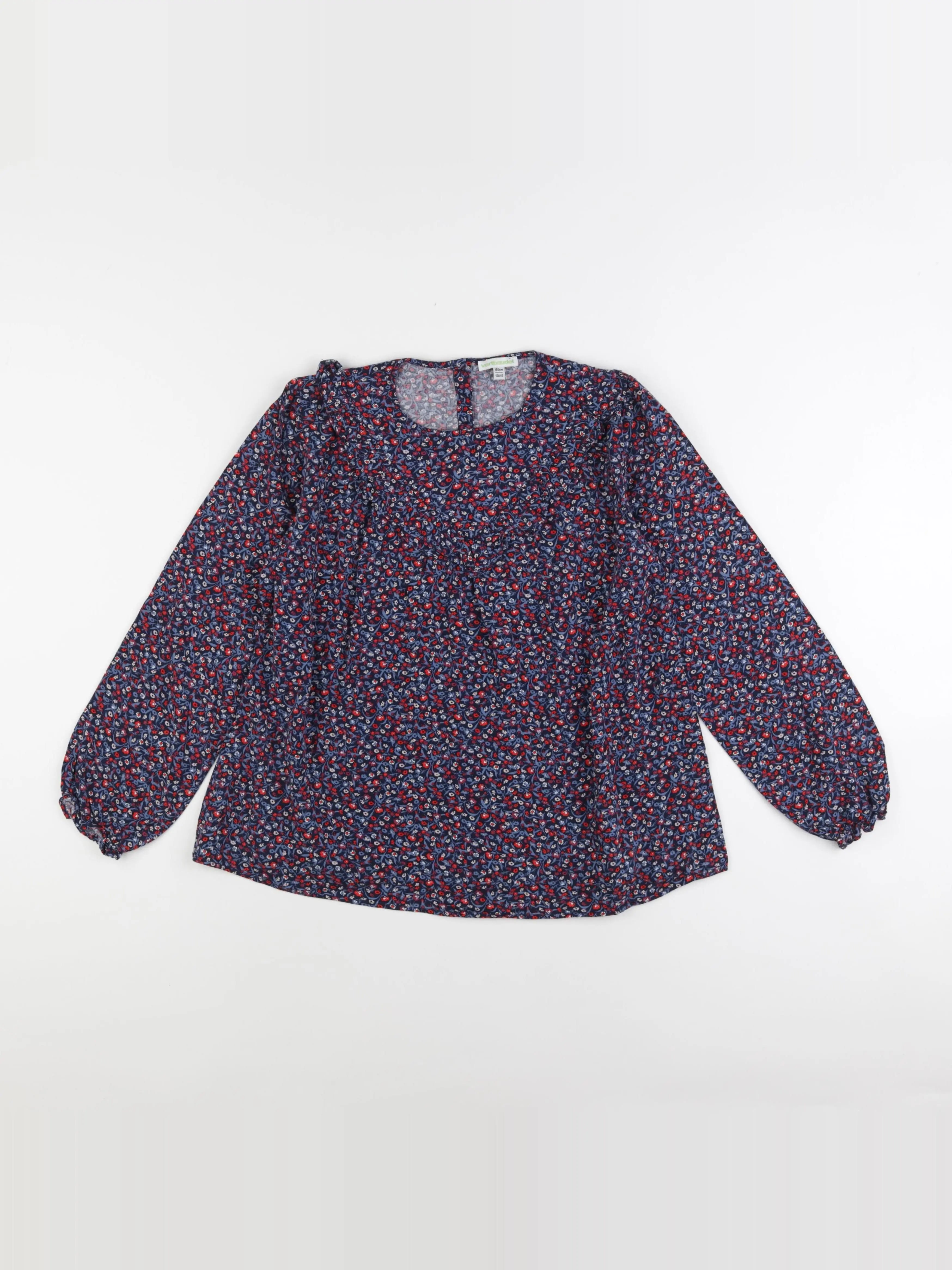 Vertbaudet - blouse bleu - 12 ans