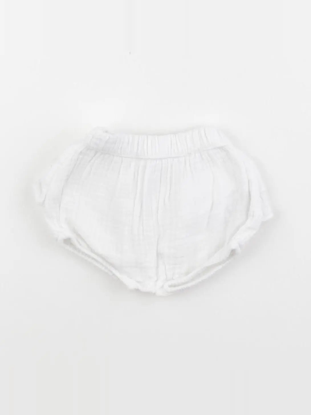 Vertbaudet - bloomer volants au dos blanc - 1 mois