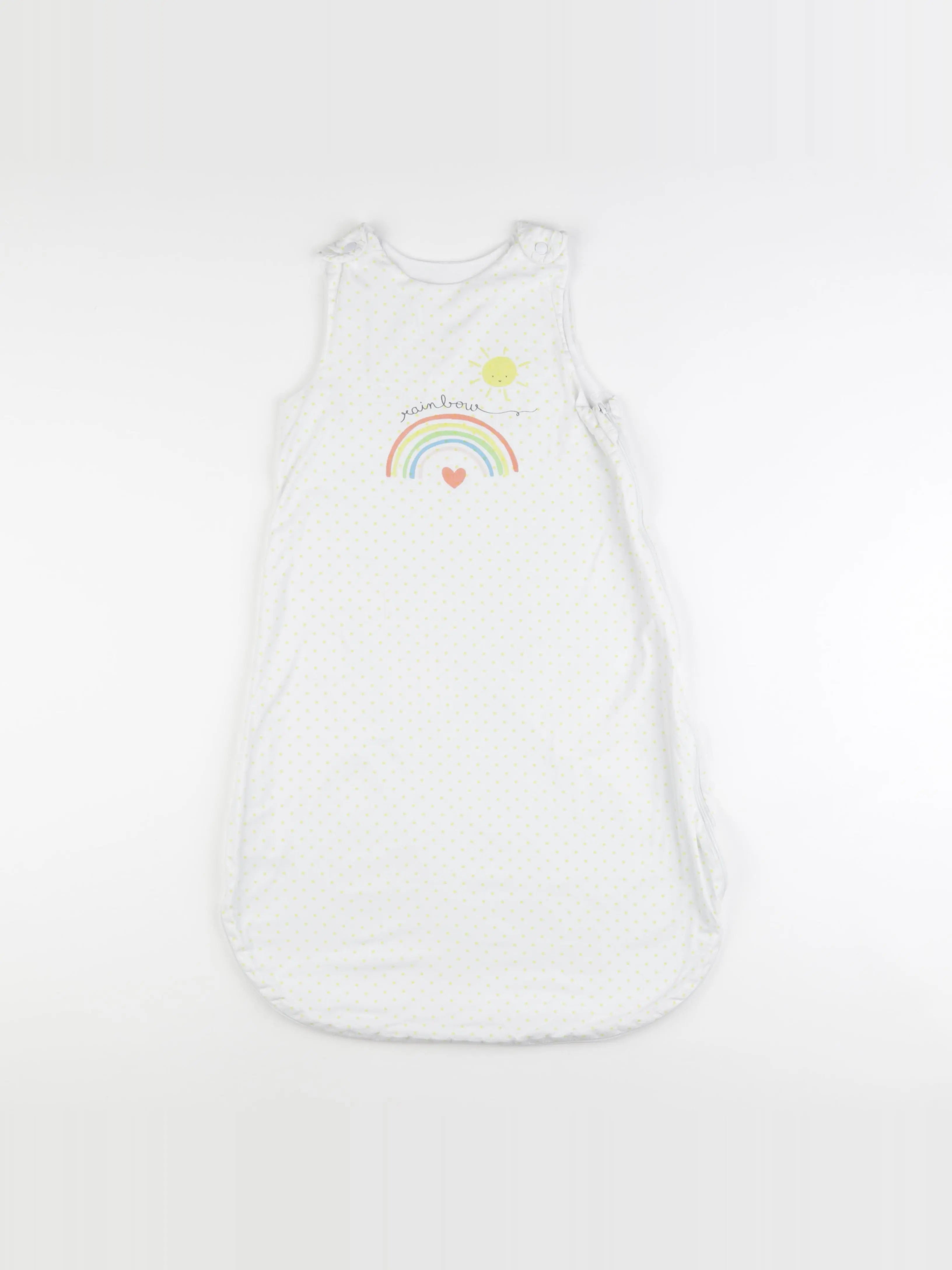 Vertbaudet - gigoteuse blanc - 6/18 mois