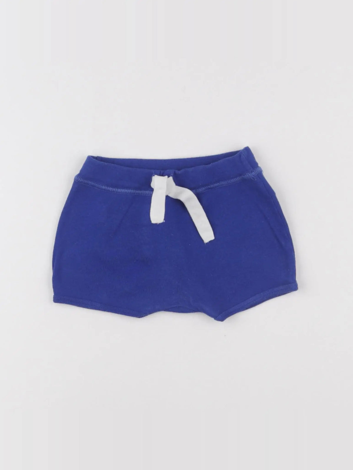 Petit Bateau - short bleu - 12 mois