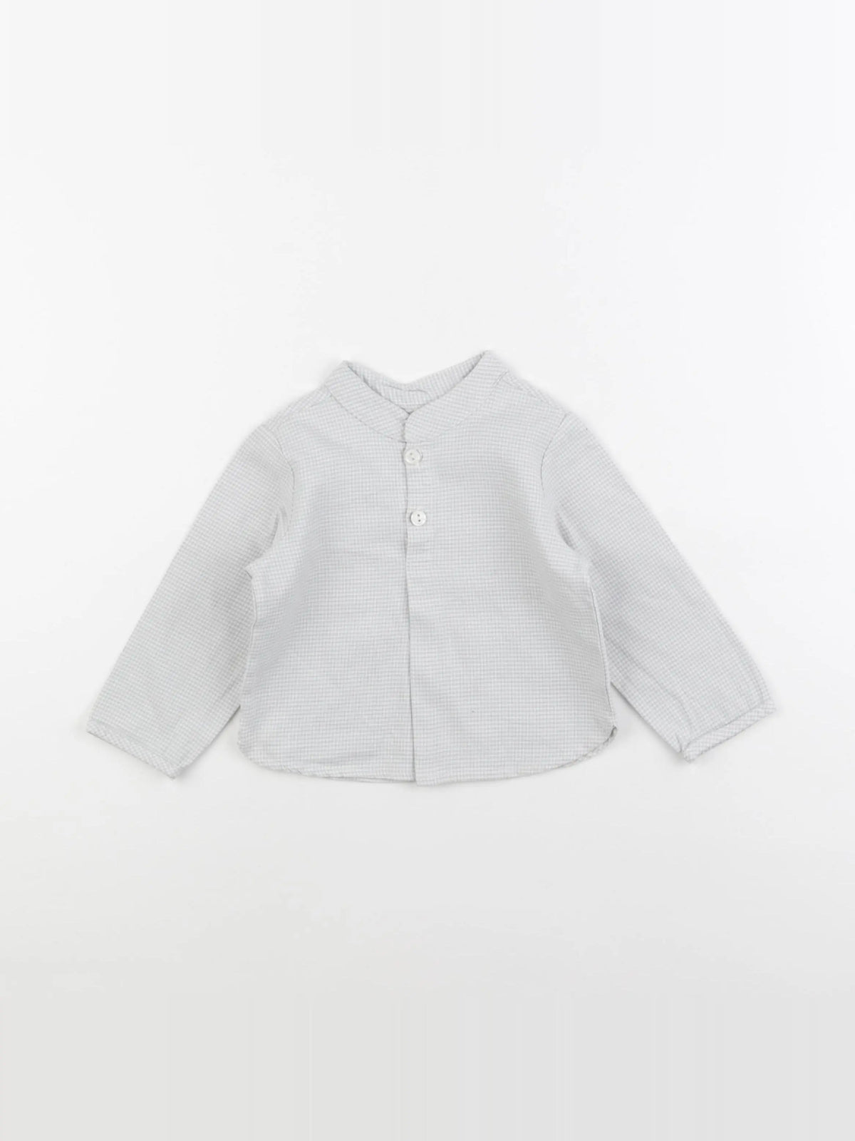 Little Celebs - chemise blanc, gris - 12 mois