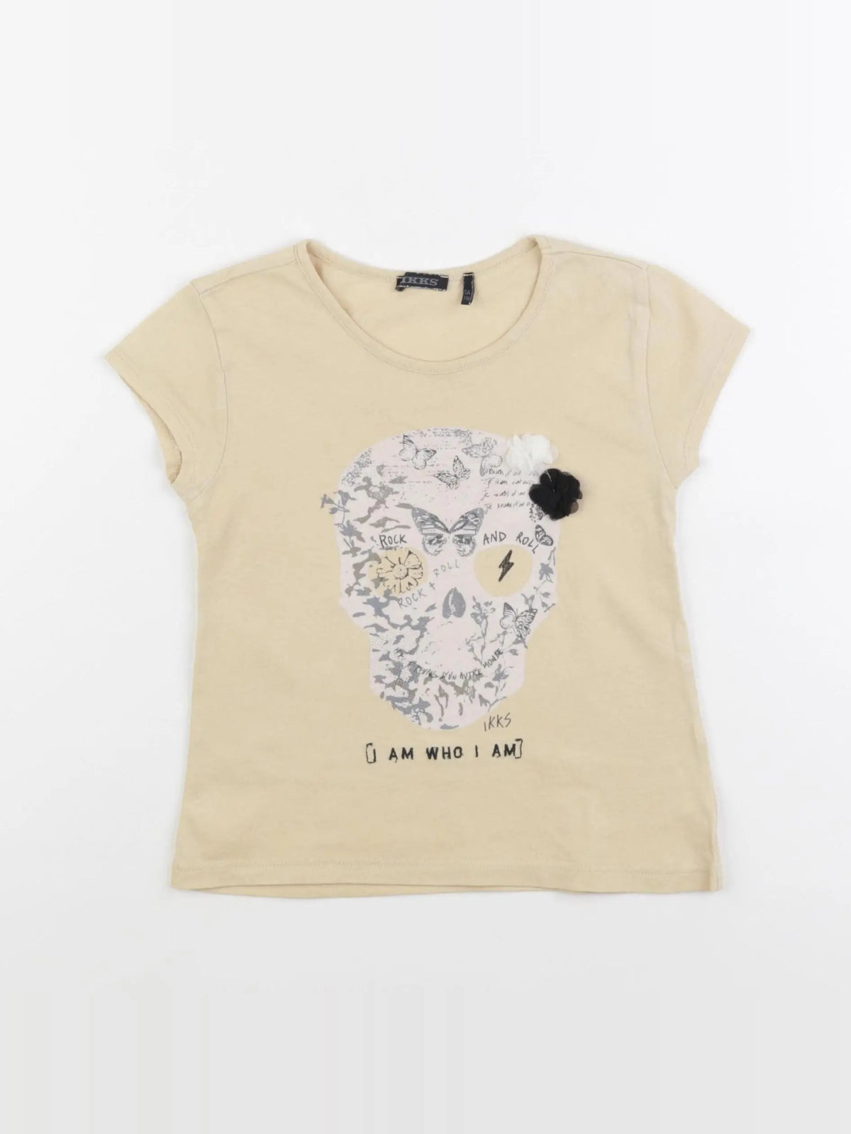 IKKS - tee-shirt jaune - 5 ans