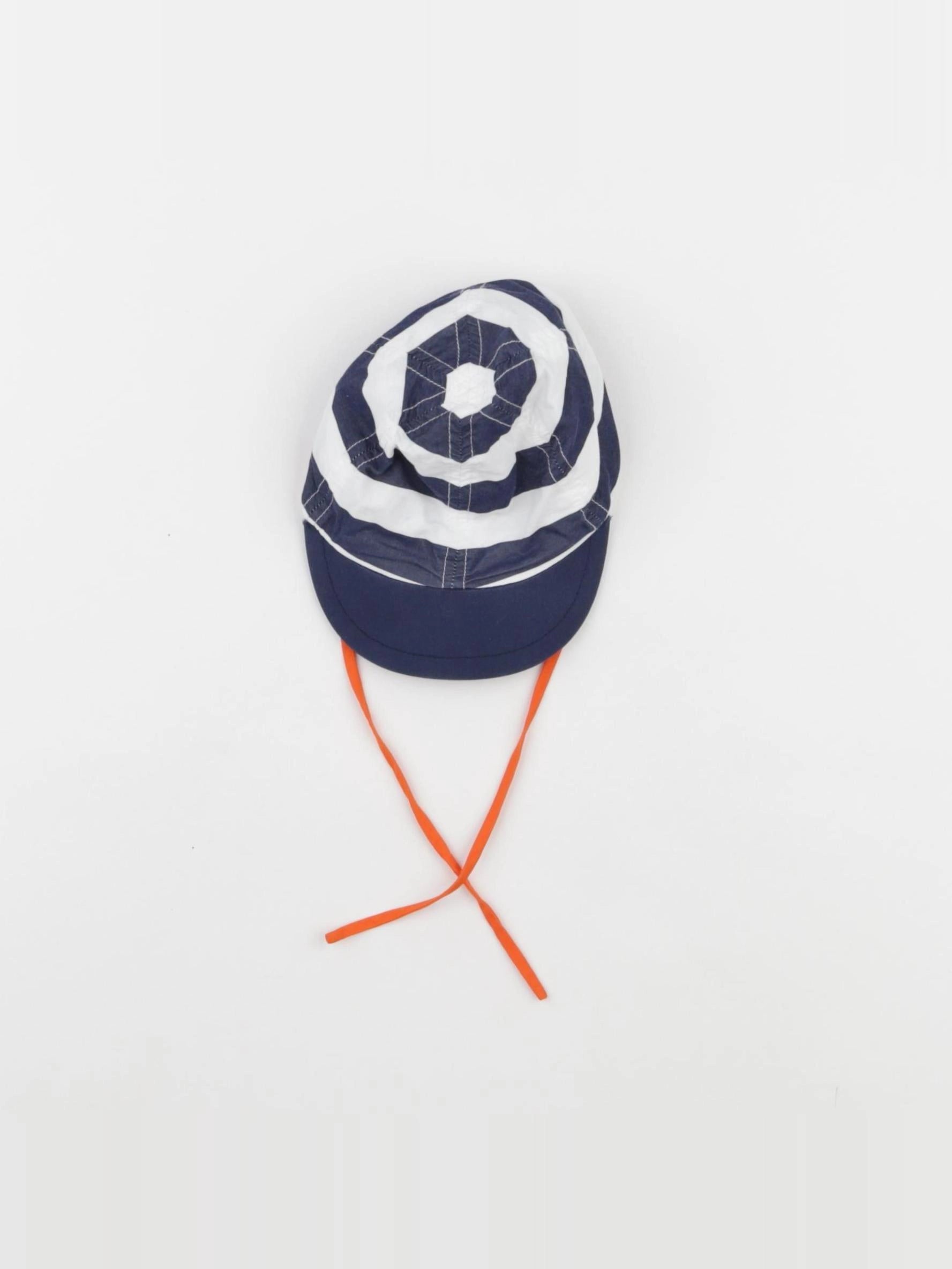 Jacadi - casquette blanc, bleu - 3 mois