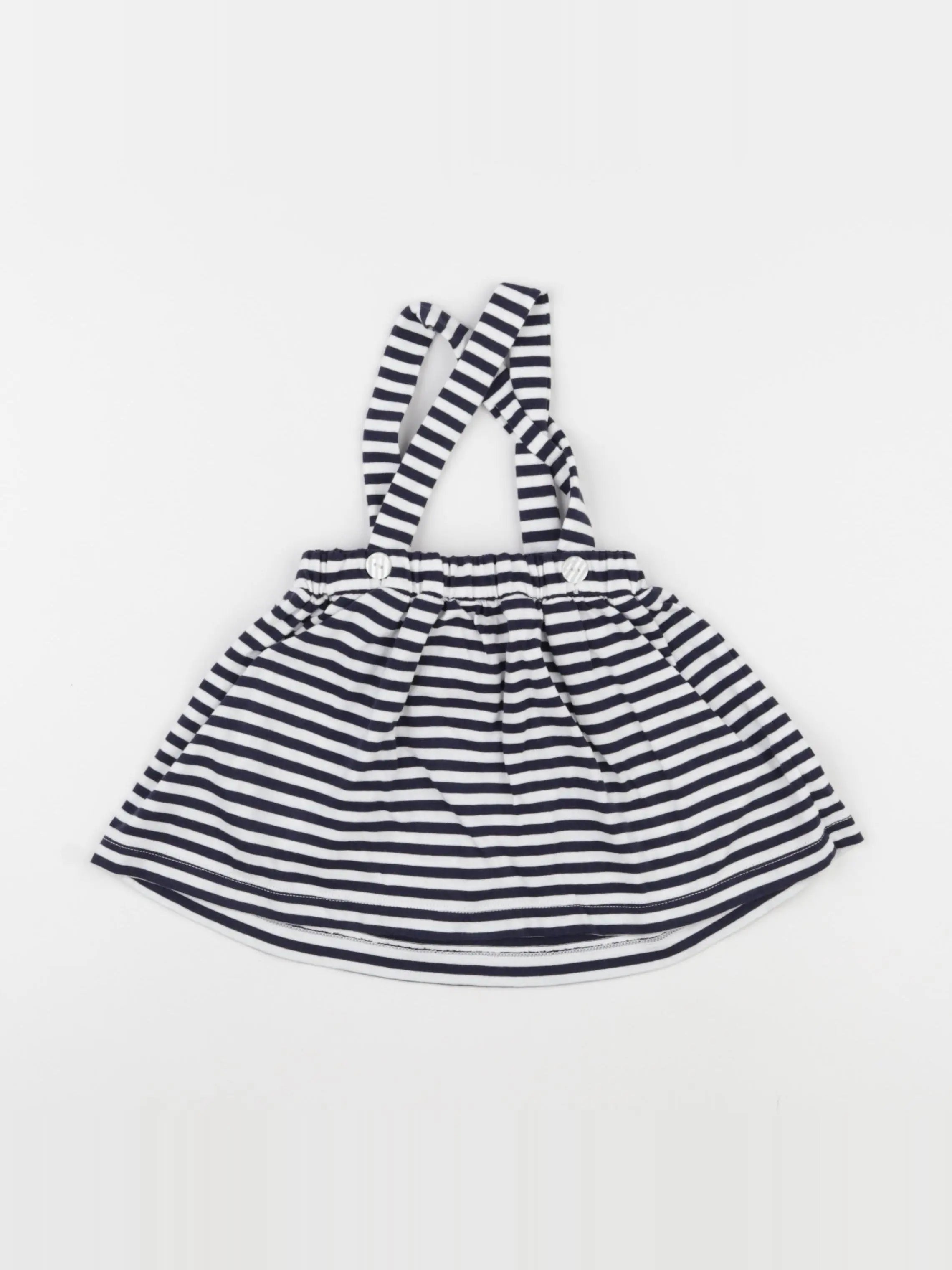 Jacadi - jupe blanc, bleu - 12 mois