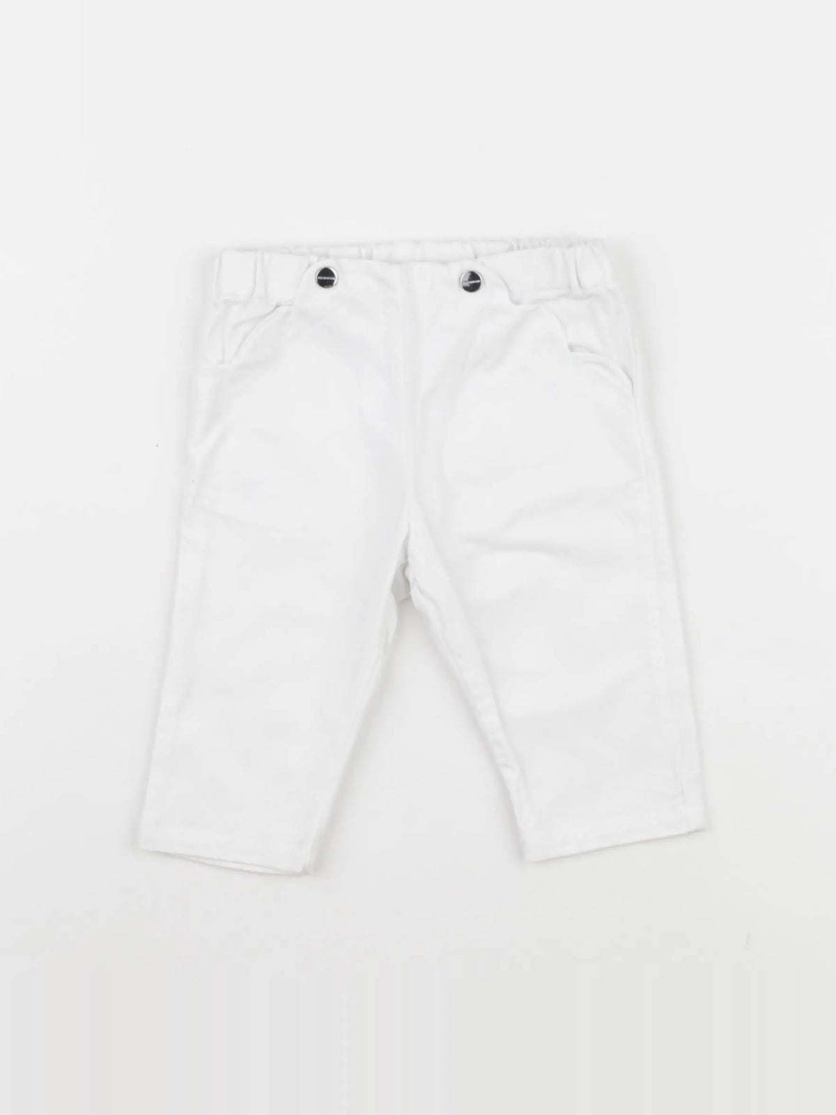 Jacadi - pantalon blanc - 6 mois