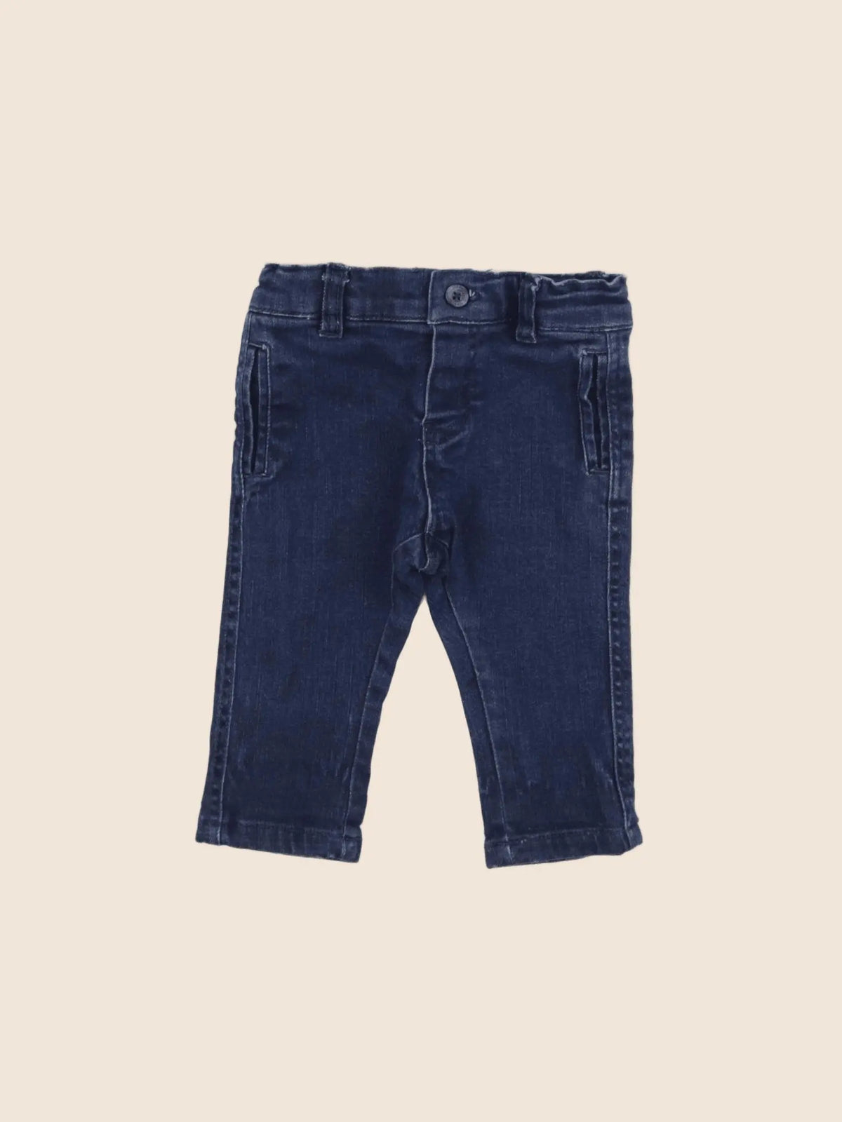 Vertbaudet - jean bleu - 3 mois