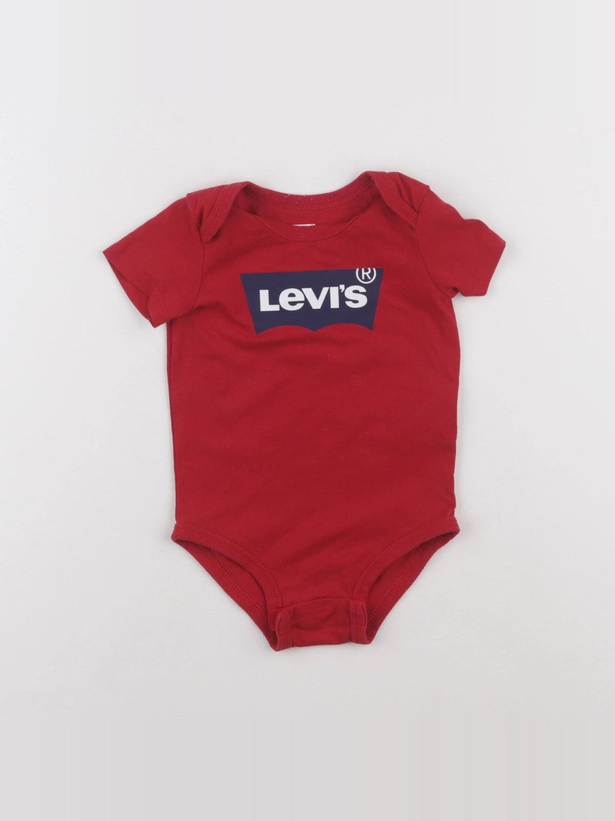 Levi's - body rouge - 6/12 mois