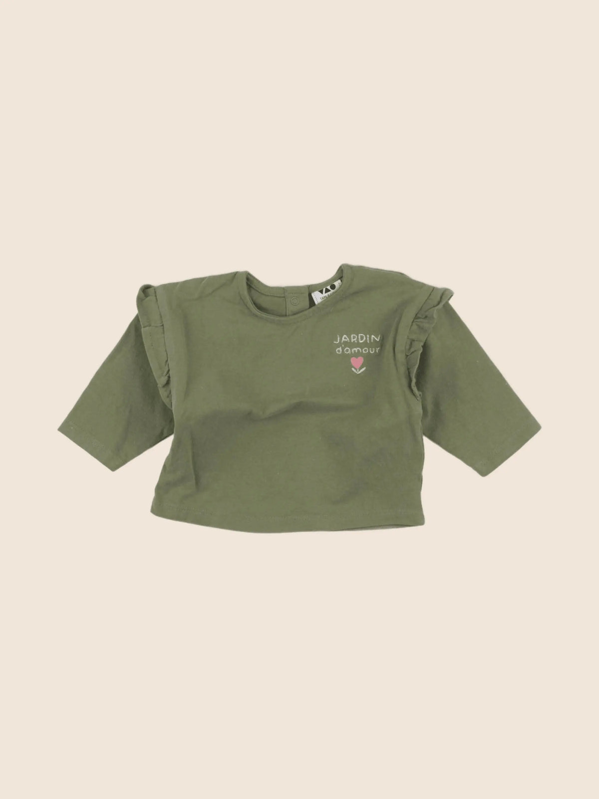 Tape à l'oeil - tee-shirt vert - 3 mois