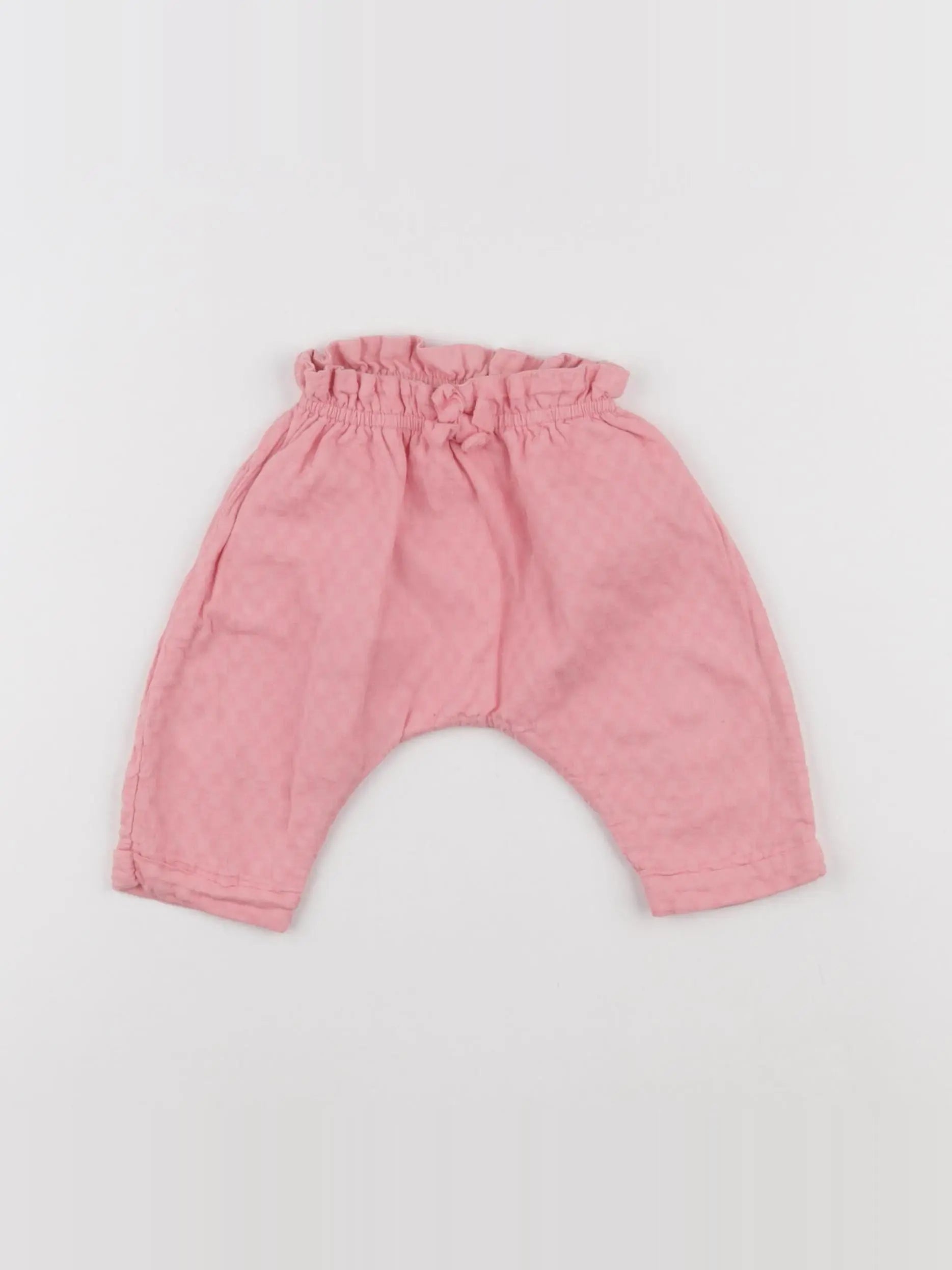 Natalys - sarouel rose - 1 mois