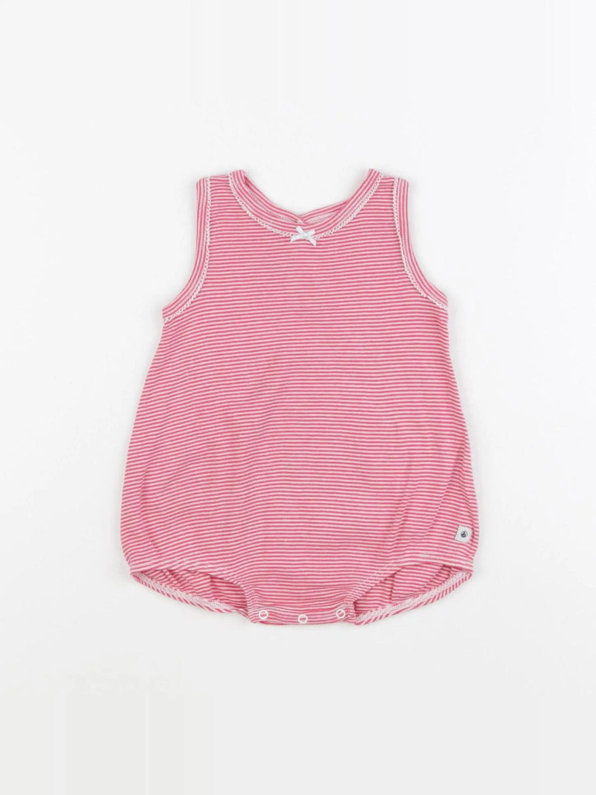 Petit Bateau - combinaison rose - 6 mois