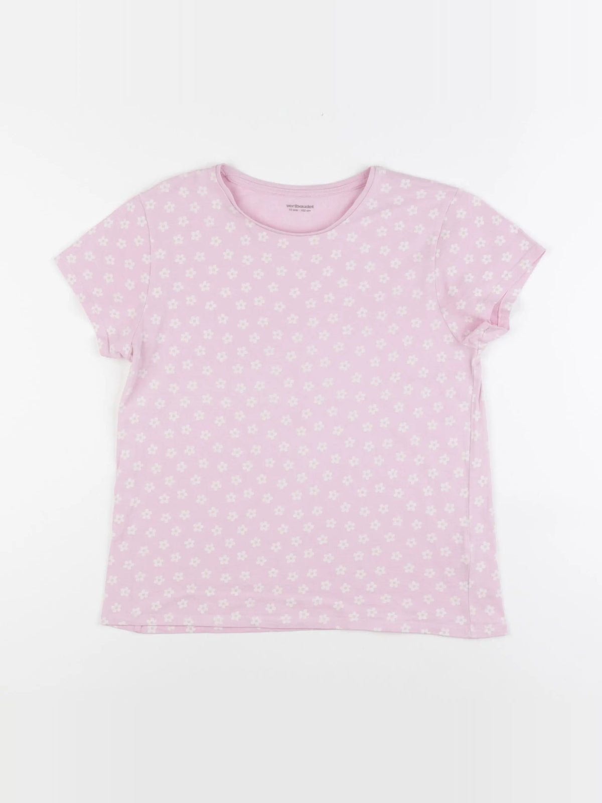 Vertbaudet - tee-shirt rose - 12 ans