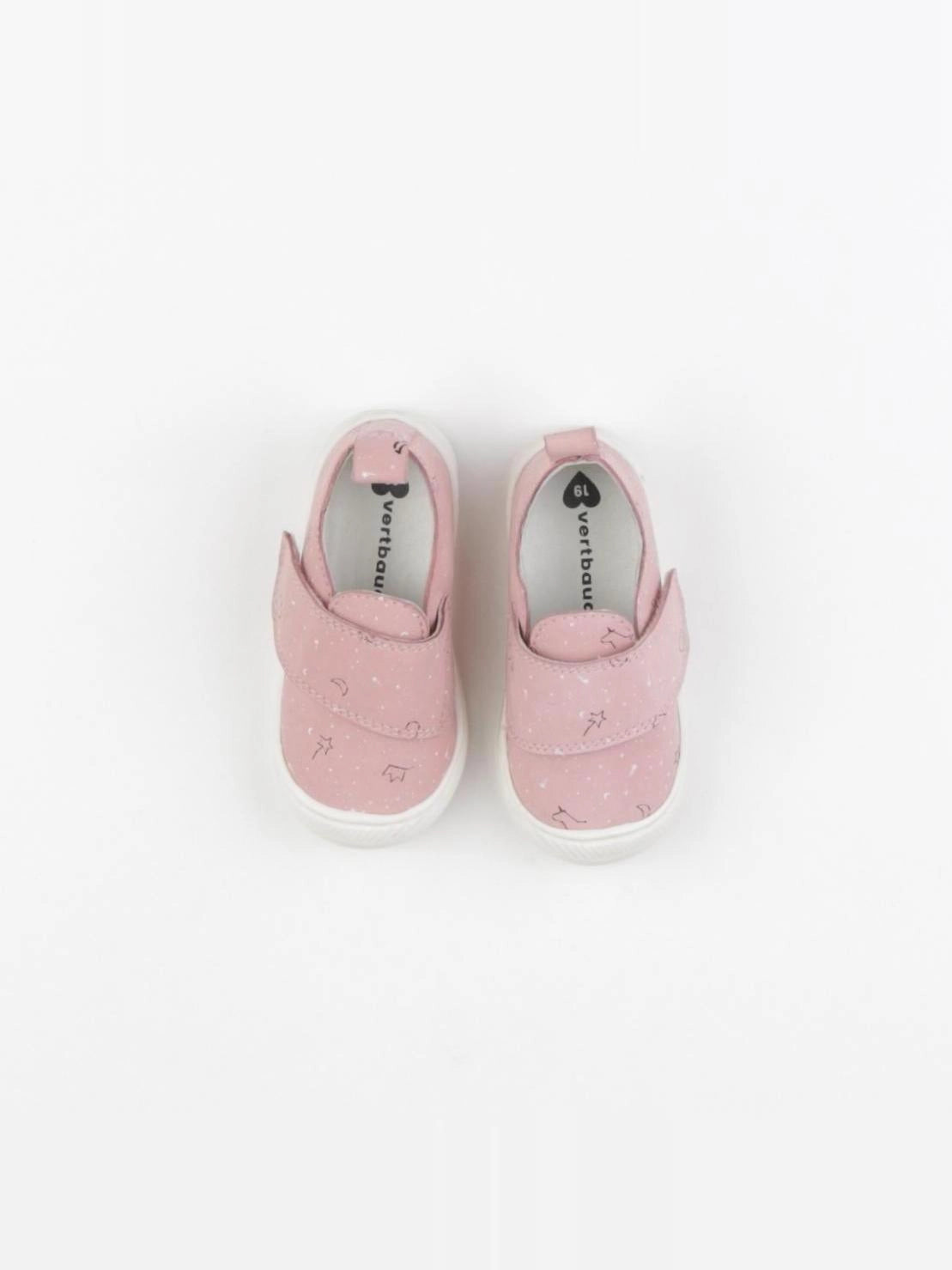 Vertbaudet - chaussons rose - pointure 19