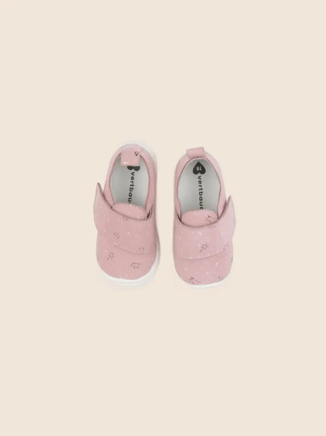 Vertbaudet - chaussons rose - pointure 19