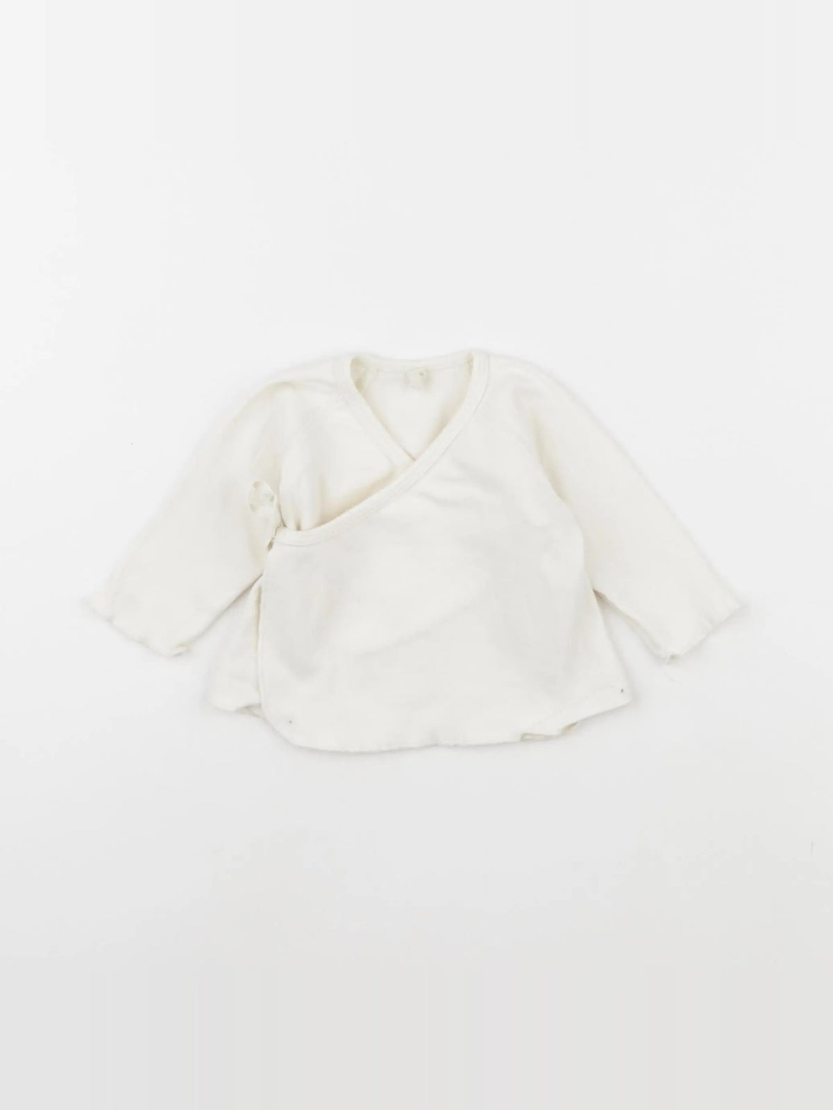 Quincy Mae - tee-shirt beige - 3/6 mois