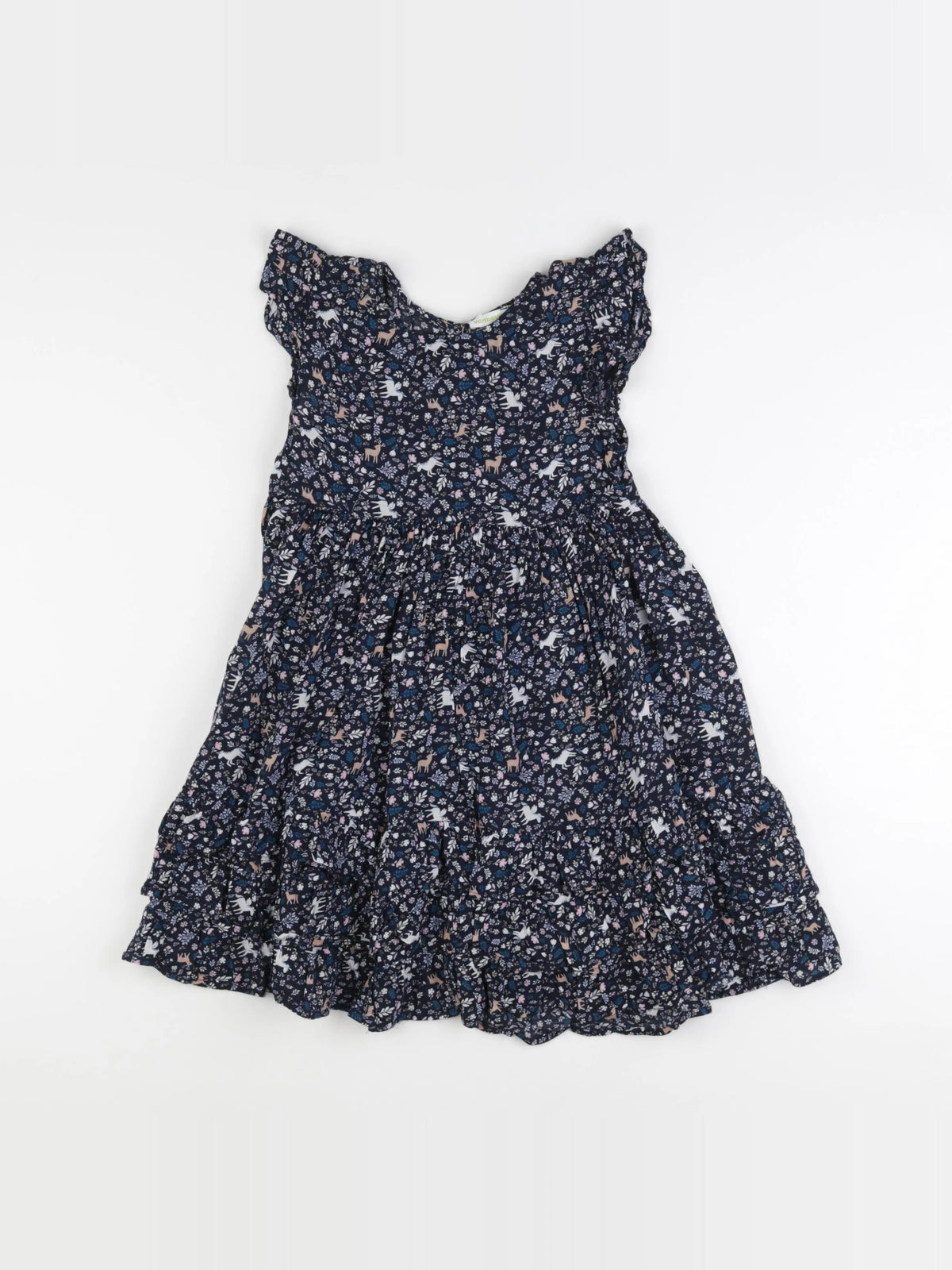 Vertbaudet - robe bleu - 8 ans