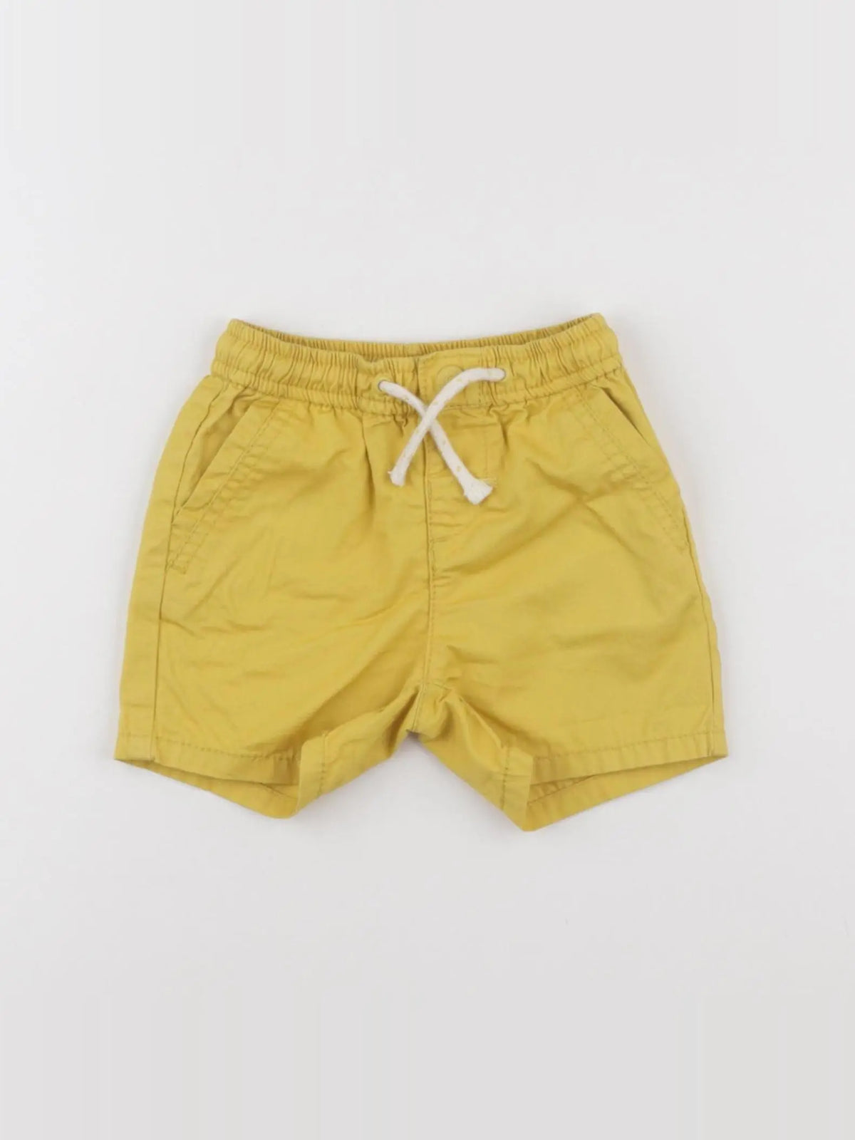 Zara - short jaune - 3/6 mois