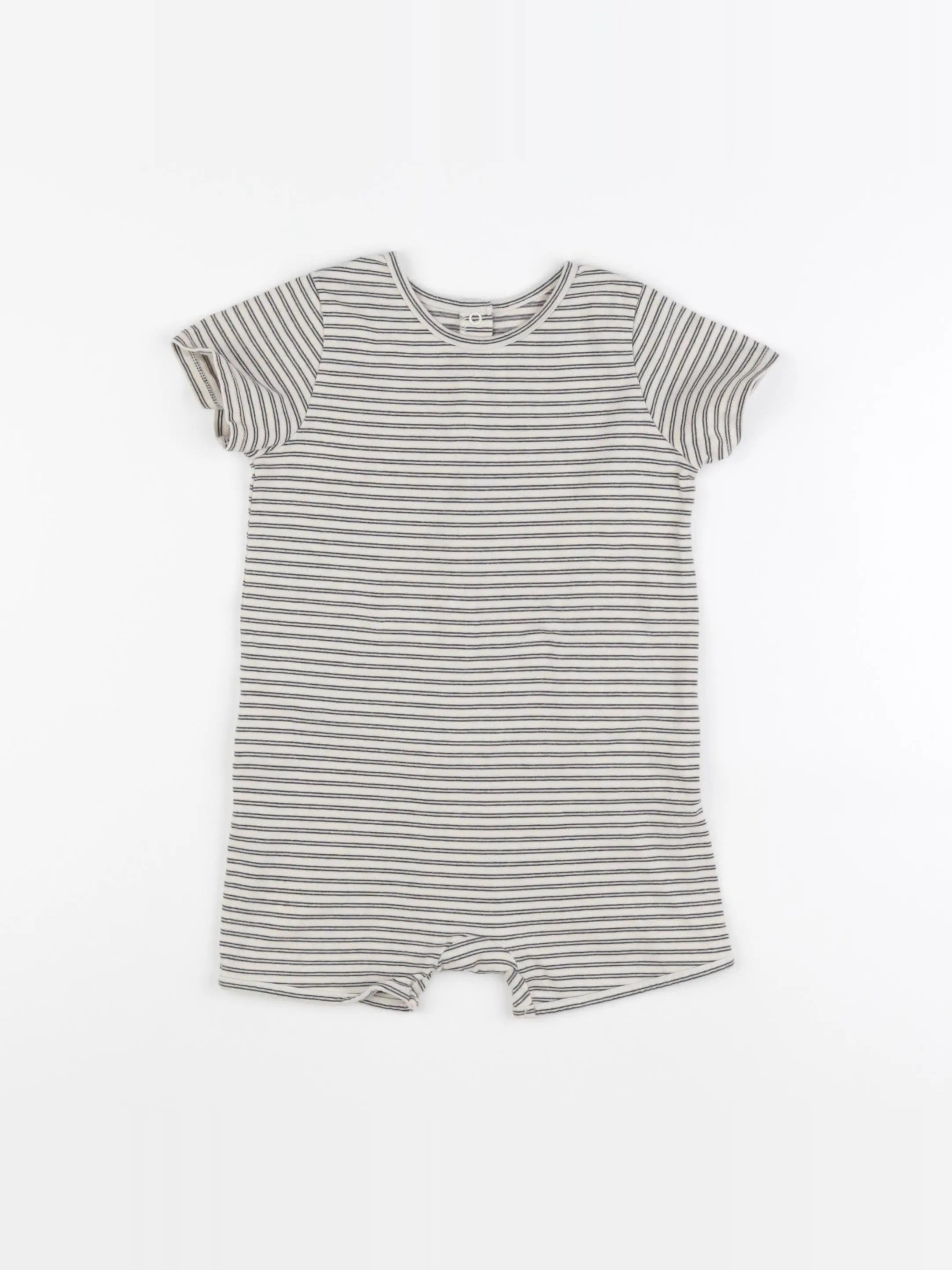 Vertbaudet - pyjama coton beige - 24 mois