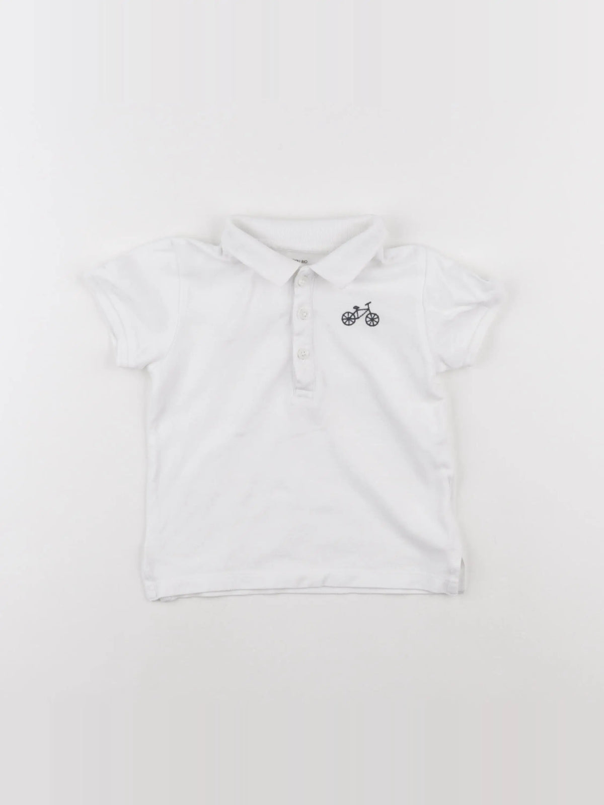 Boutchou - polo blanc - 36 mois