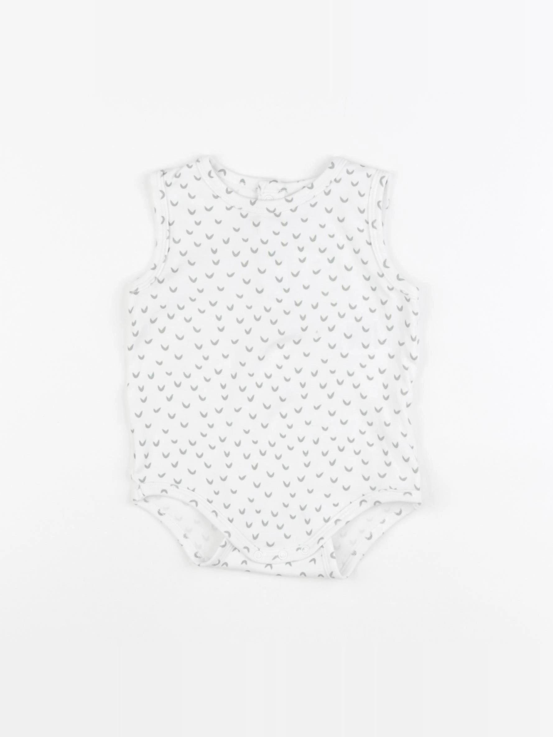 Vertbaudet - body blanc - 24 mois