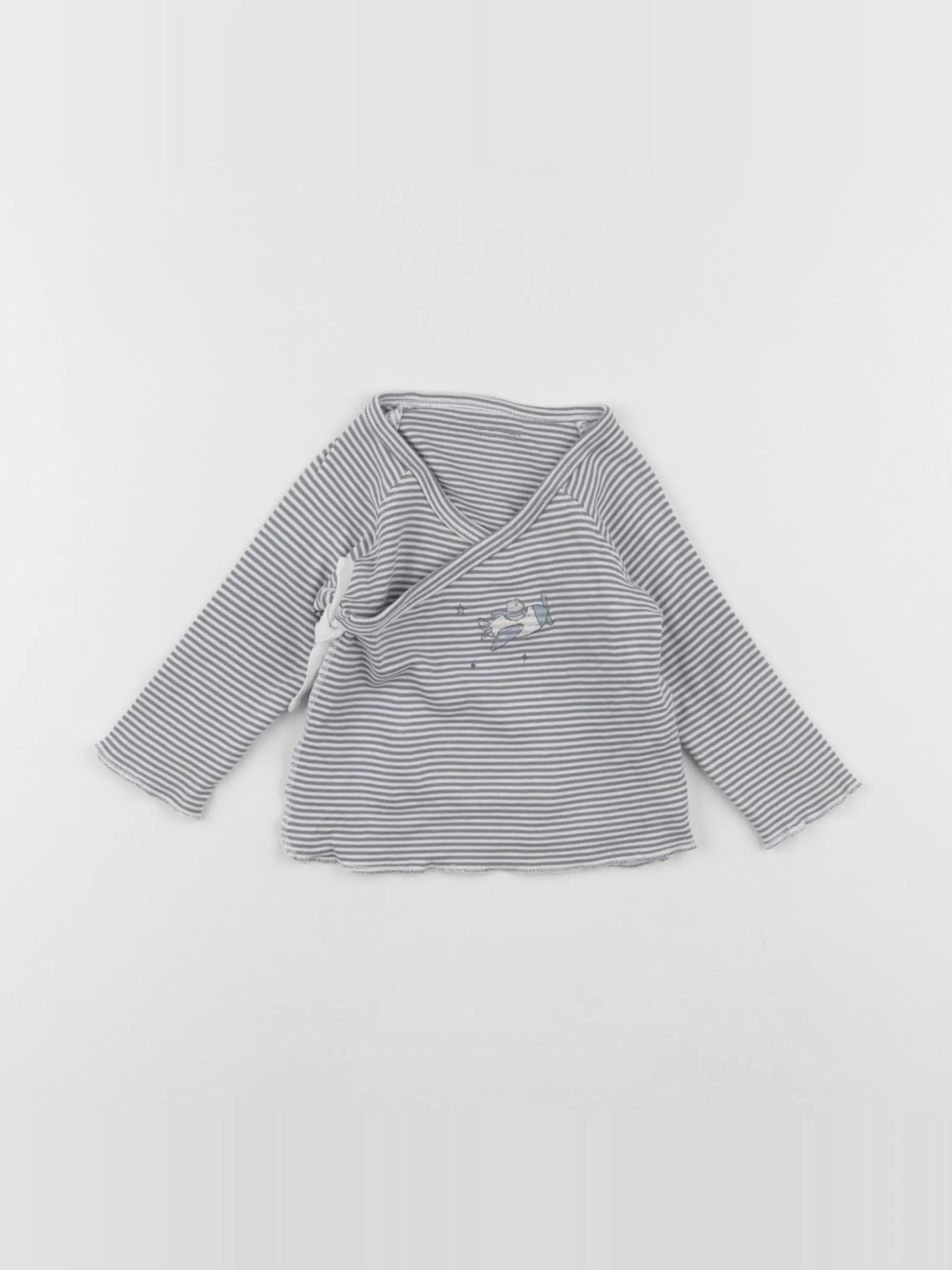 Vertbaudet - tee-shirt vert - 9/12 mois