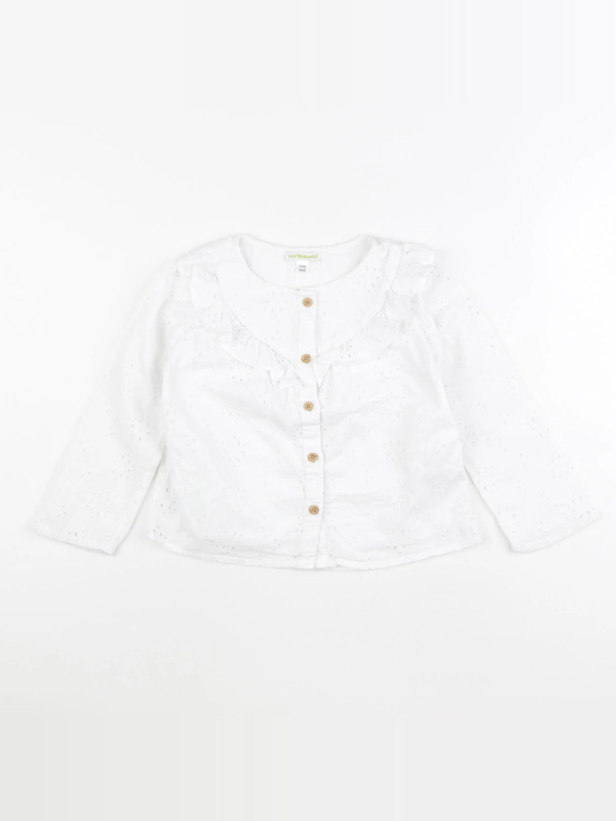 Vertbaudet - blouse blanc - 5 ans