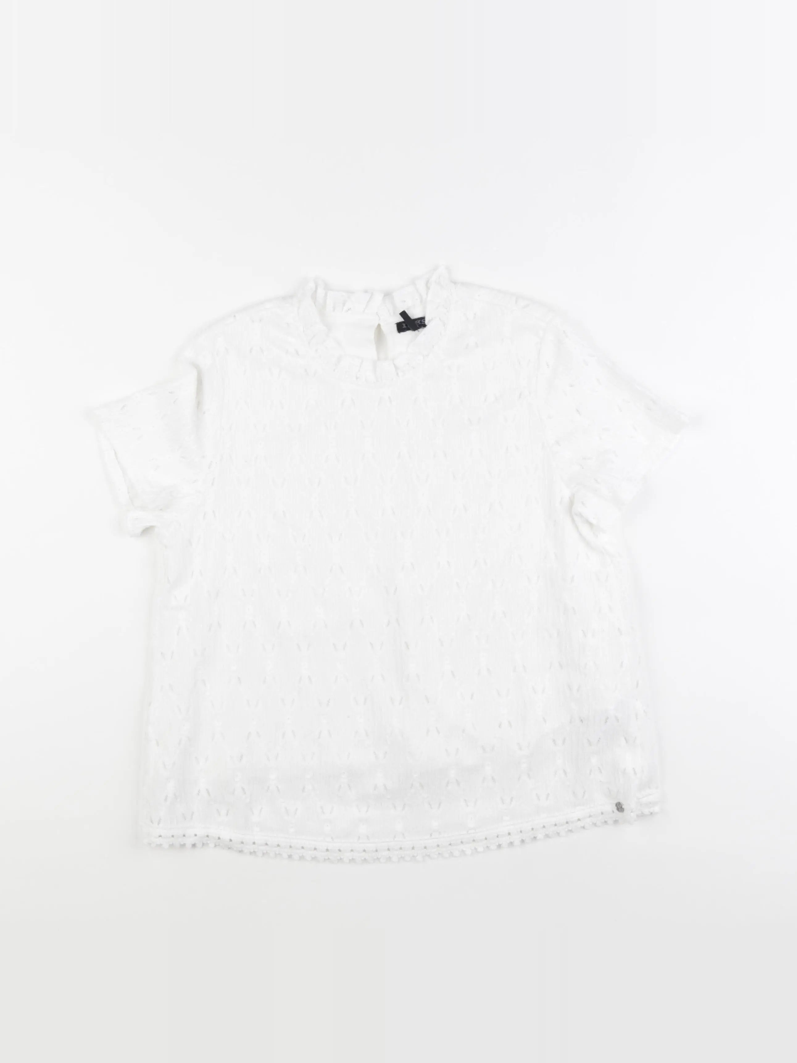 IKKS - blouse blanc - 12 ans