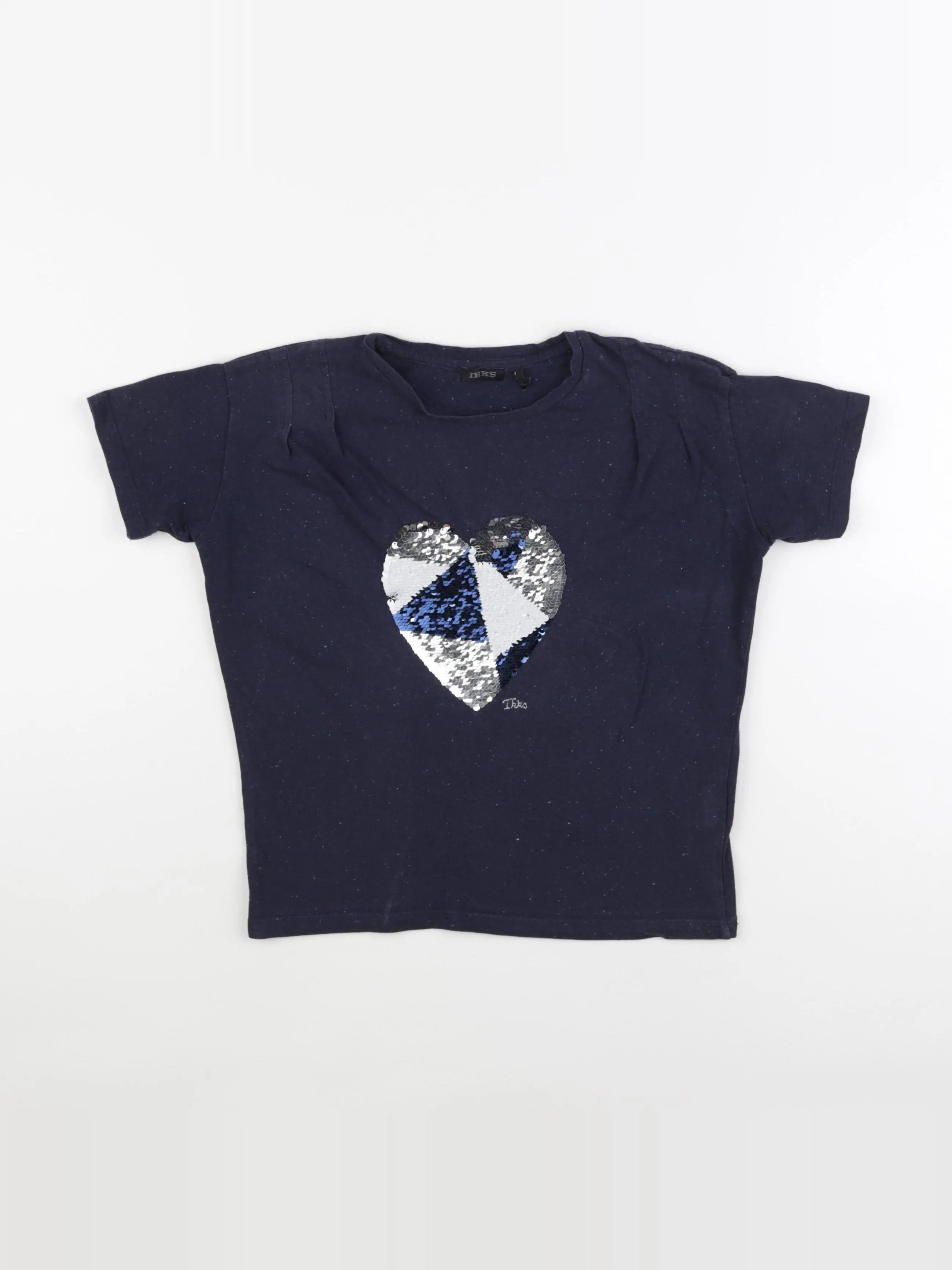 IKKS - tee-shirt bleu - 10 ans