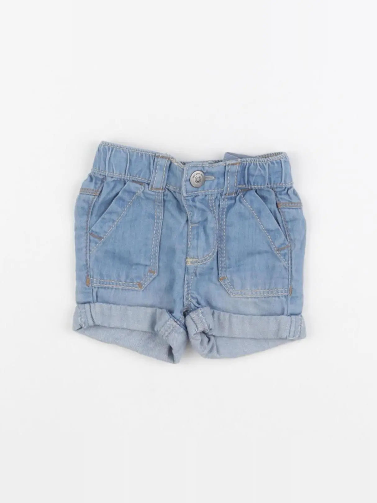 Tape à l'oeil - short bleu - 3 mois