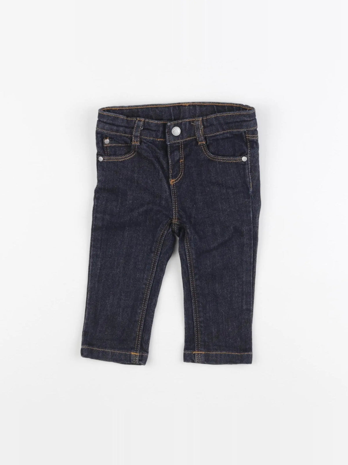 Petit Bateau - jean bleu - 6 mois
