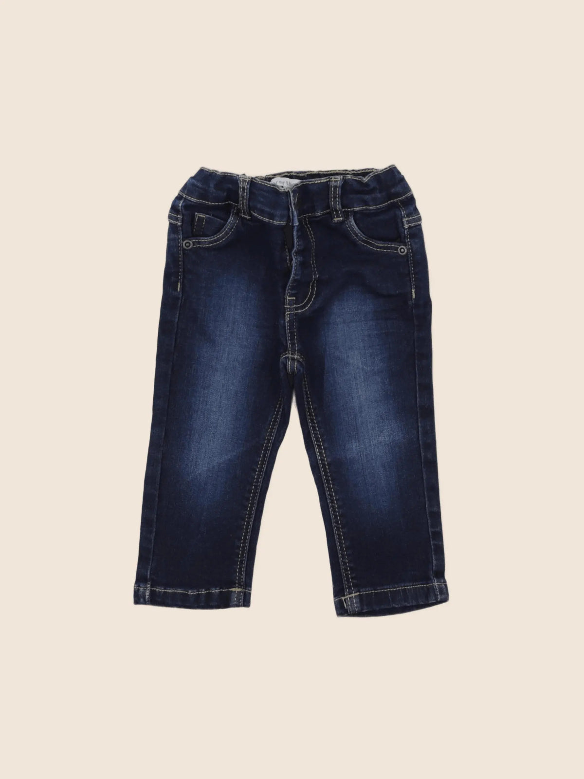 Vertbaudet - jean bleu - 9 mois