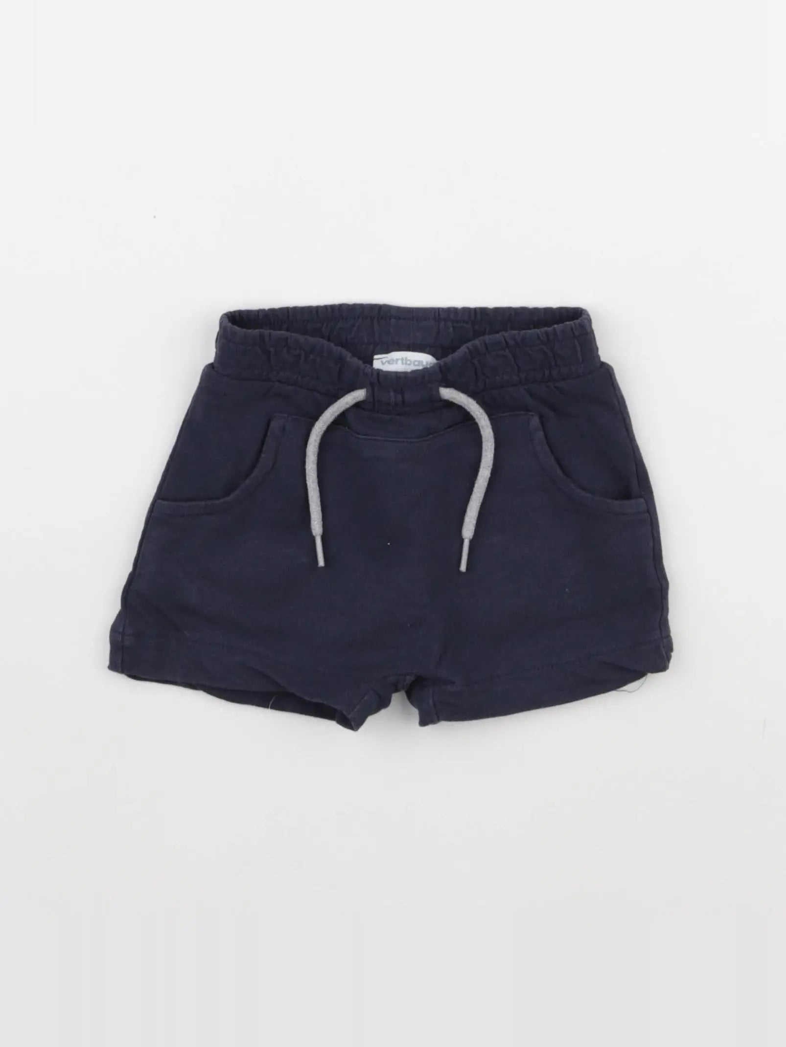 Vertbaudet - short bleu - 9 mois