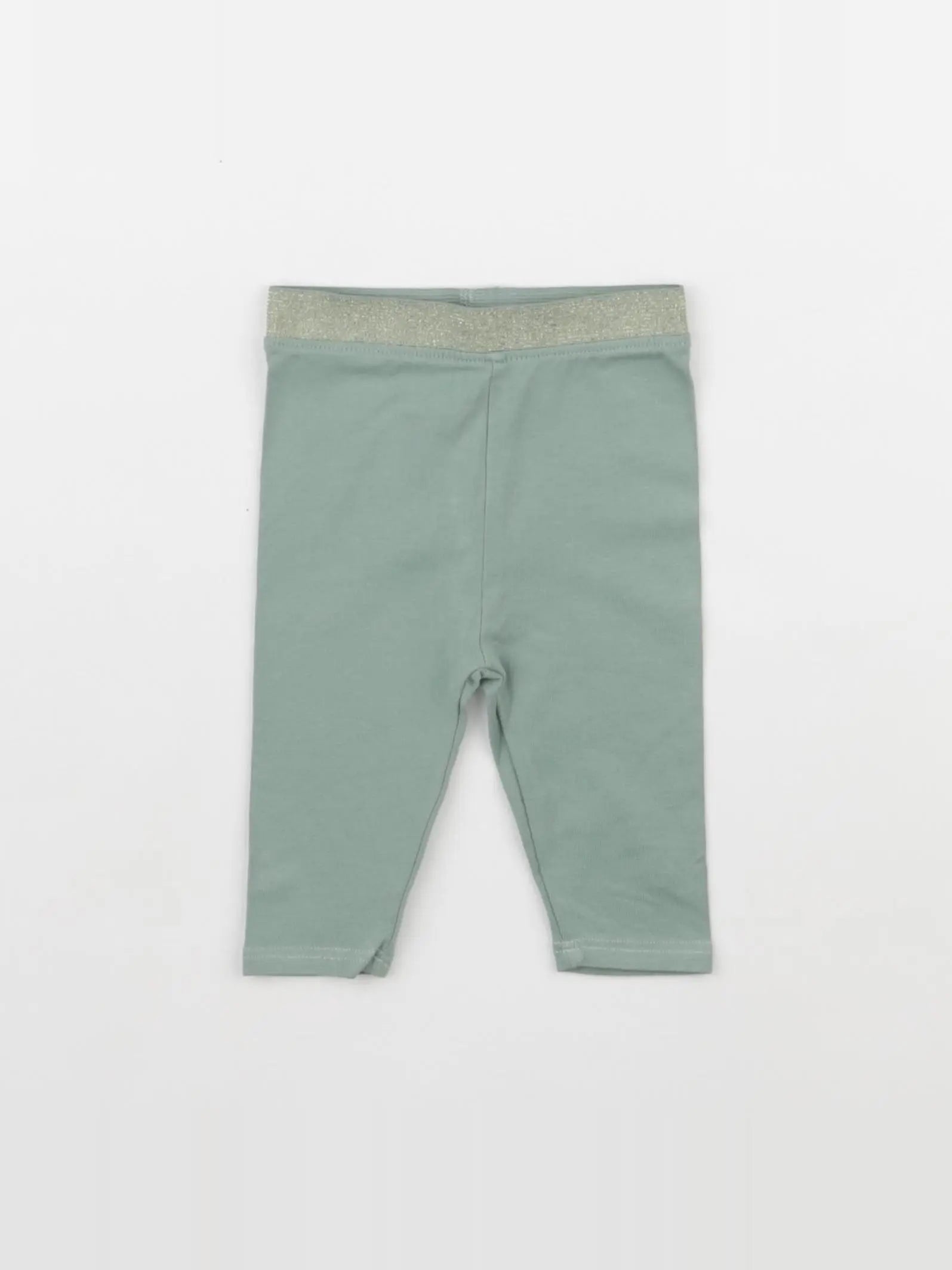 Vertbaudet - legging vert - 3 mois