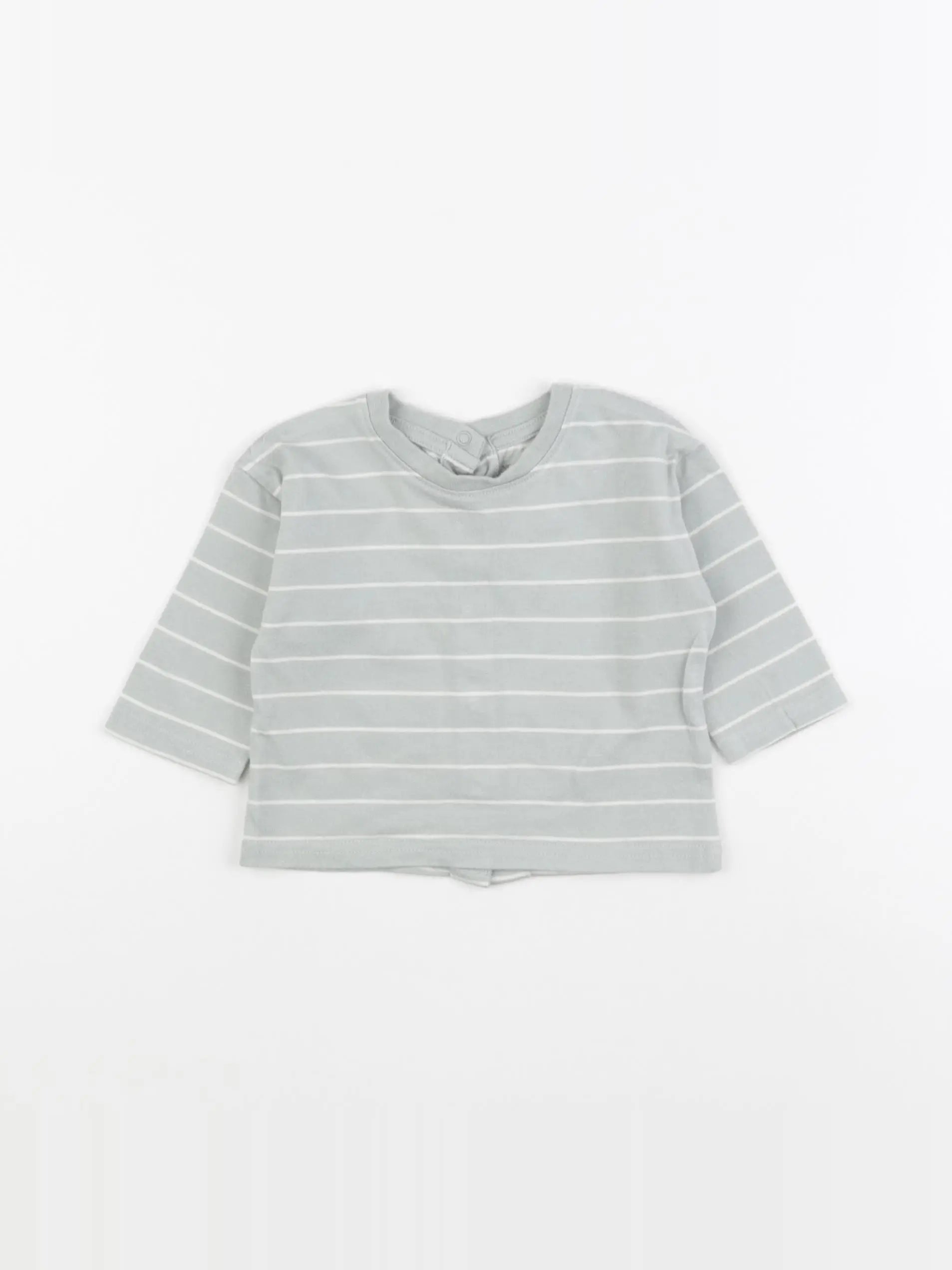 Vertbaudet - tee-shirt vert - 6 mois
