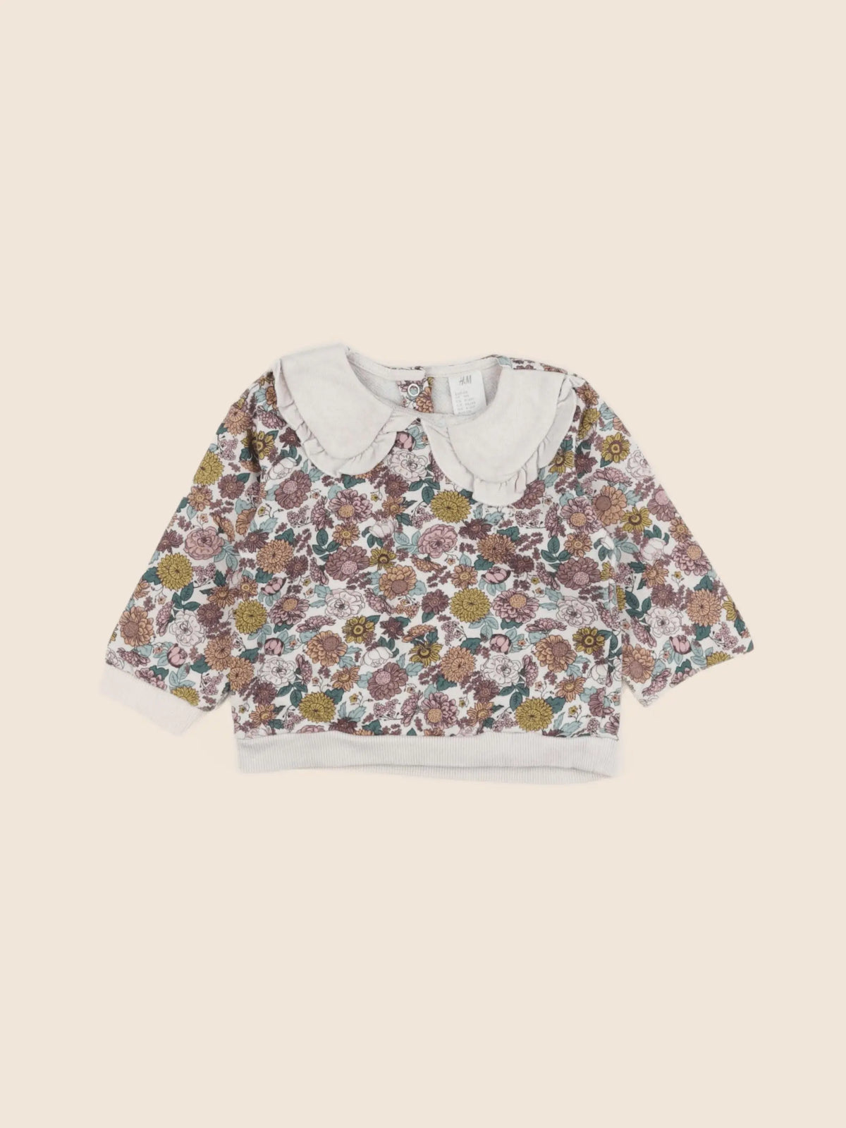 H&M - sweat multicolore - 6 mois