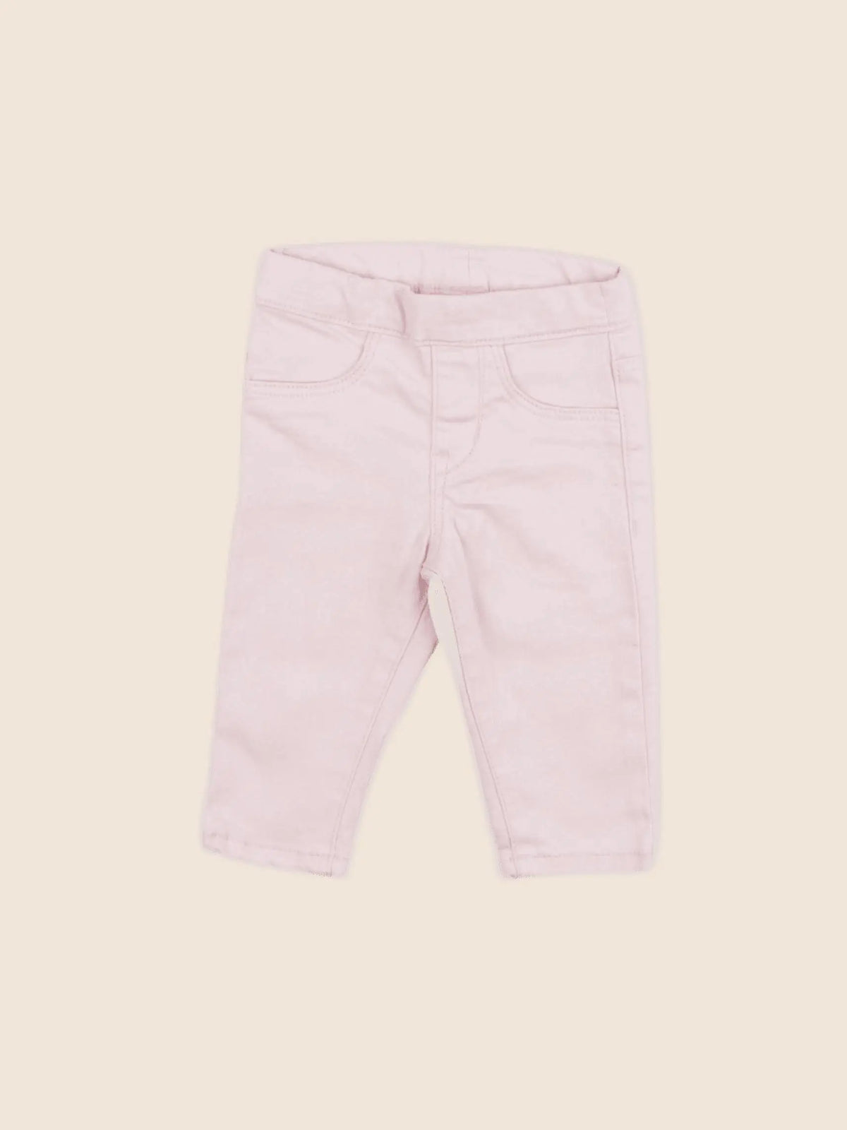 H&M - jegging rose - 6 mois