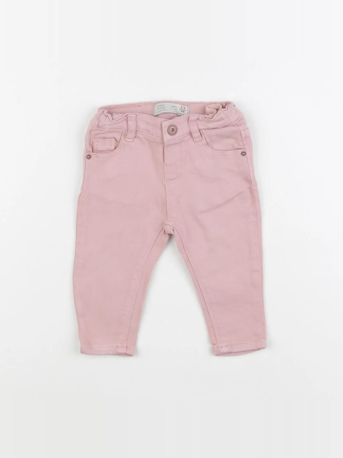 Zara - jean rose - 3/6 mois
