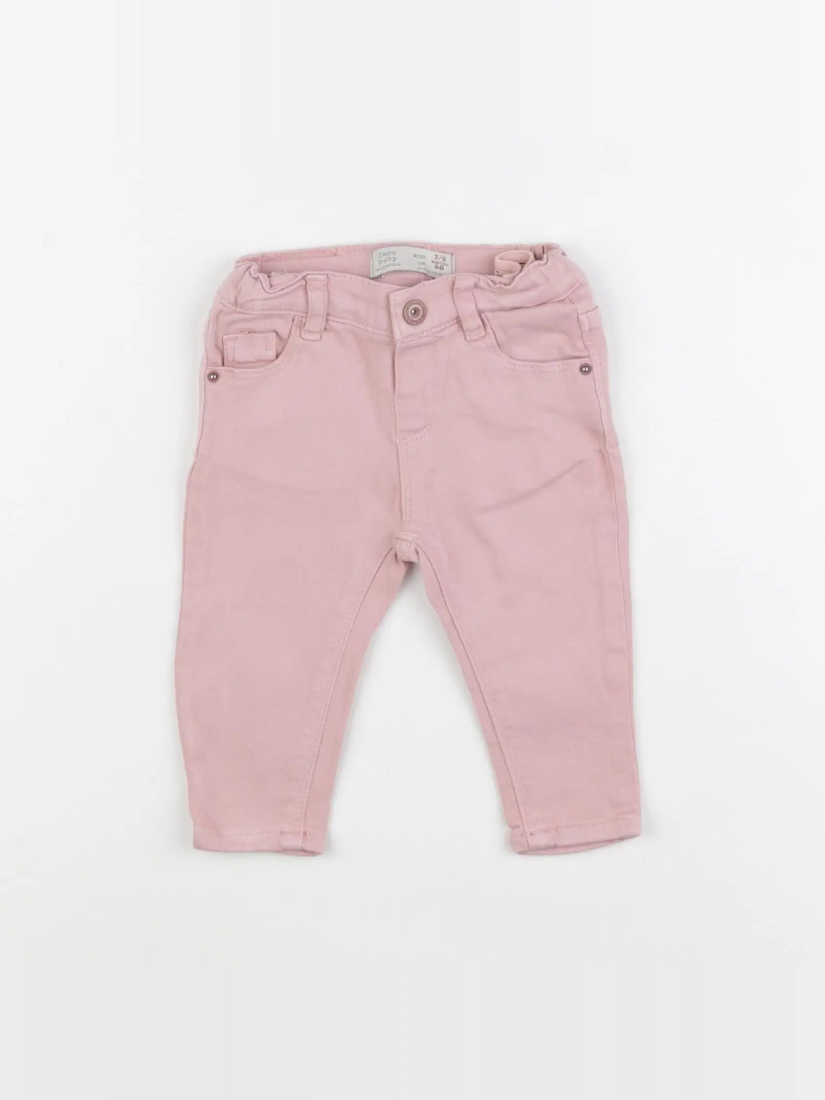 Zara - jean rose - 3/6 mois