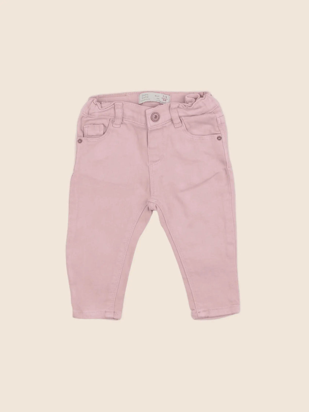 Zara - jean rose - 3/6 mois