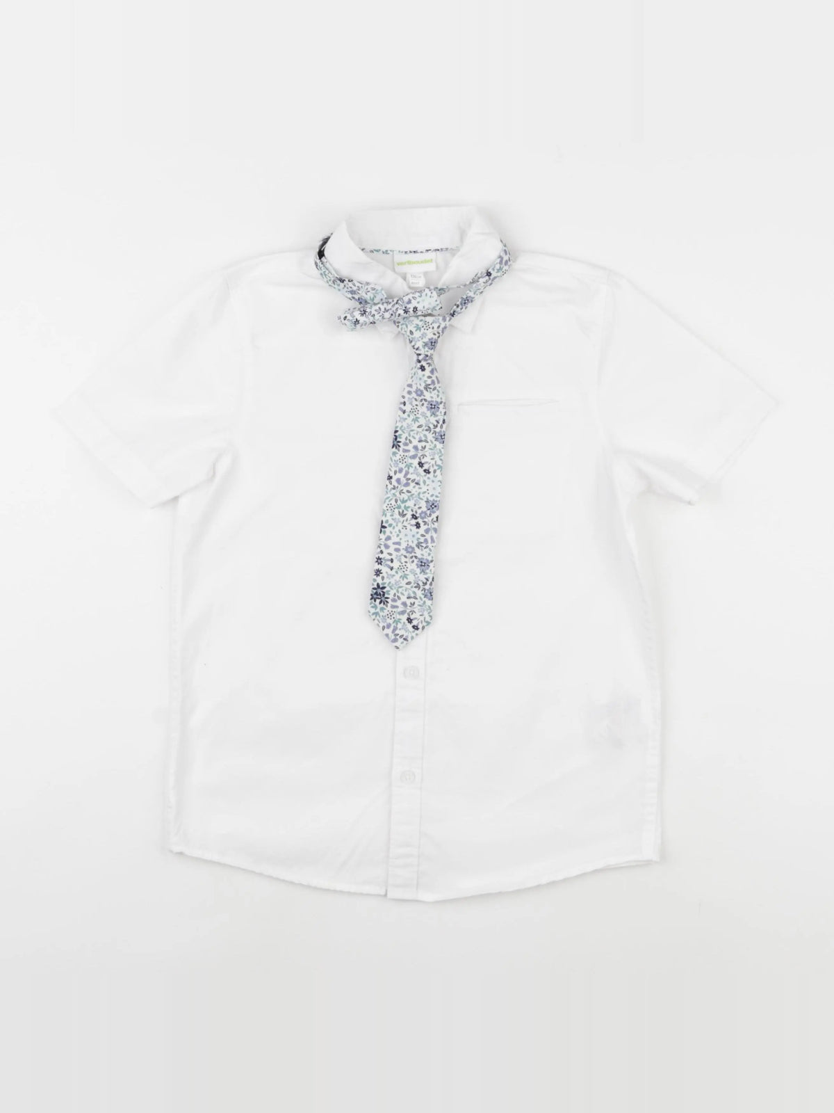 Vertbaudet - chemise blanc - 8 ans