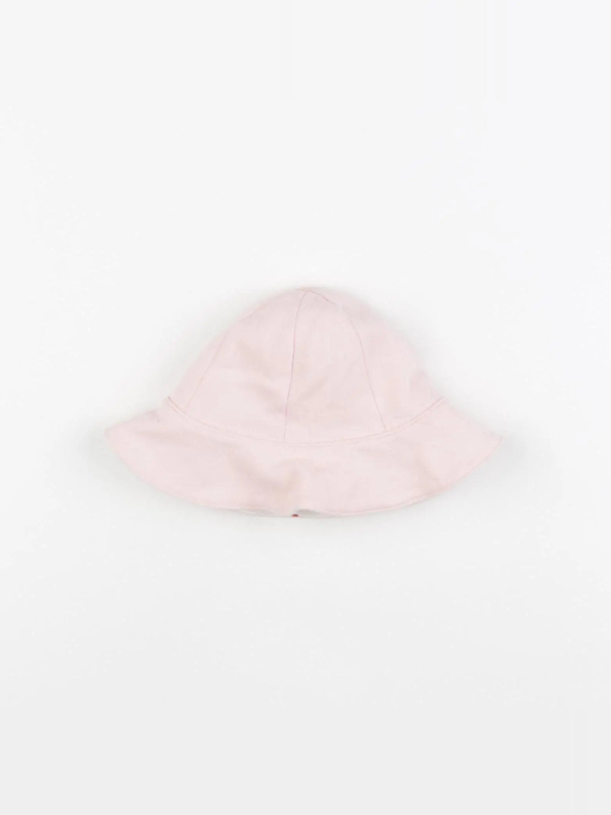 Vertbaudet - chapeau blanc, rose - 3 mois