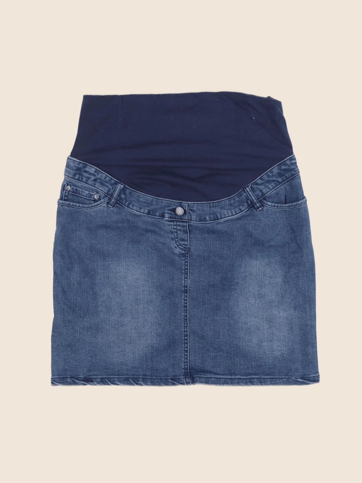 Vertbaudet - jupe grossesse bleu - 42