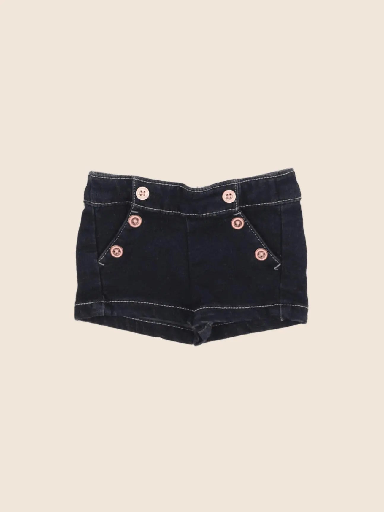 Tape à l'oeil - short bleu - 3 mois