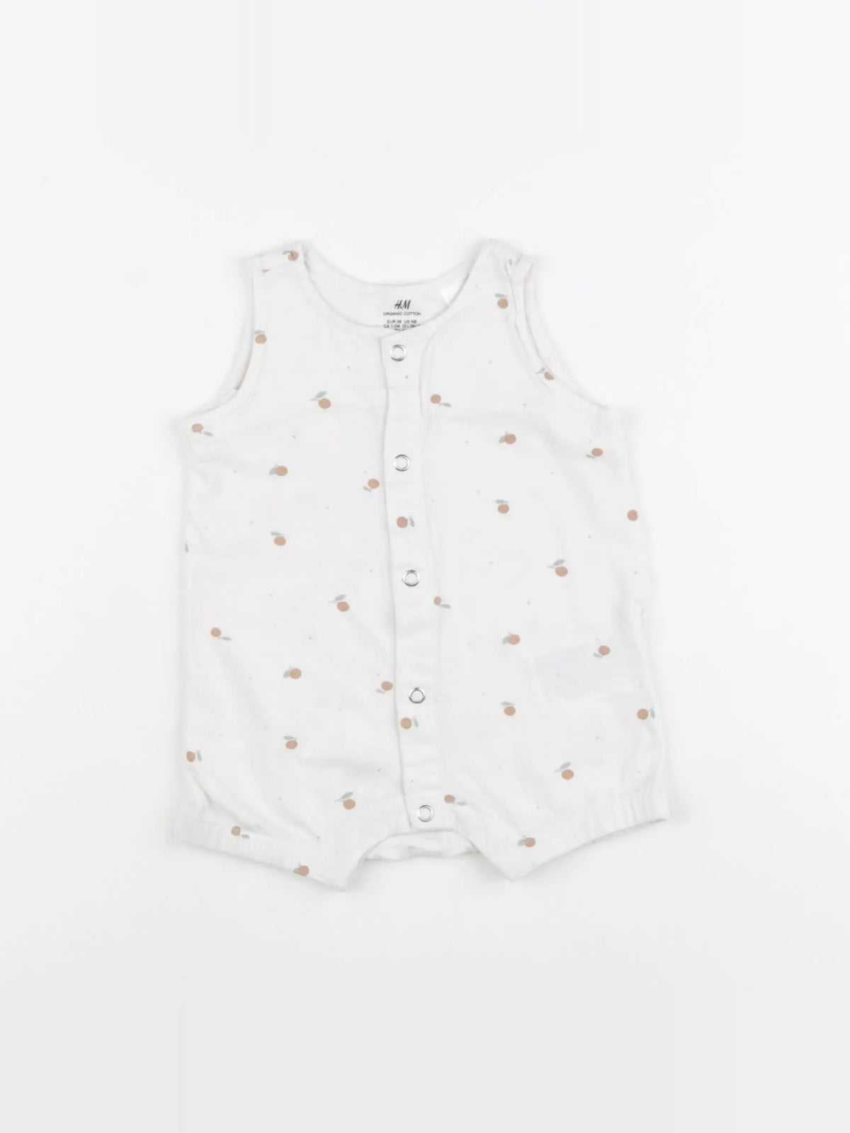 H&M - combinaison blanc - 0 mois