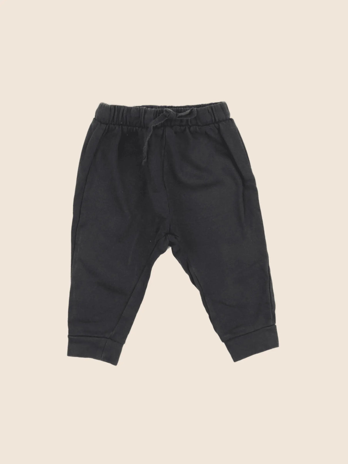 H&M - jogging gris - 6/9 mois