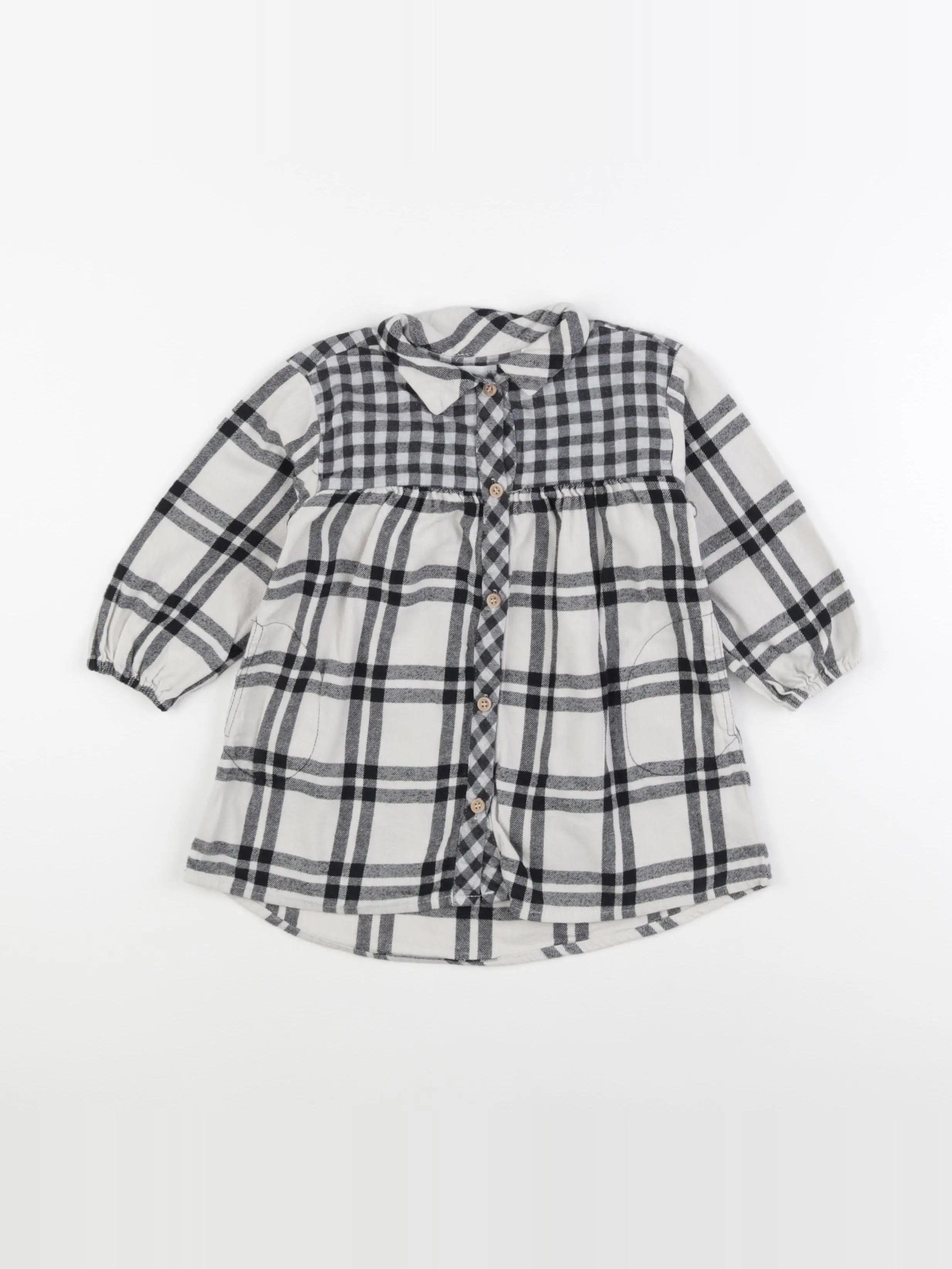 Zara - robe noir - 18/24 mois