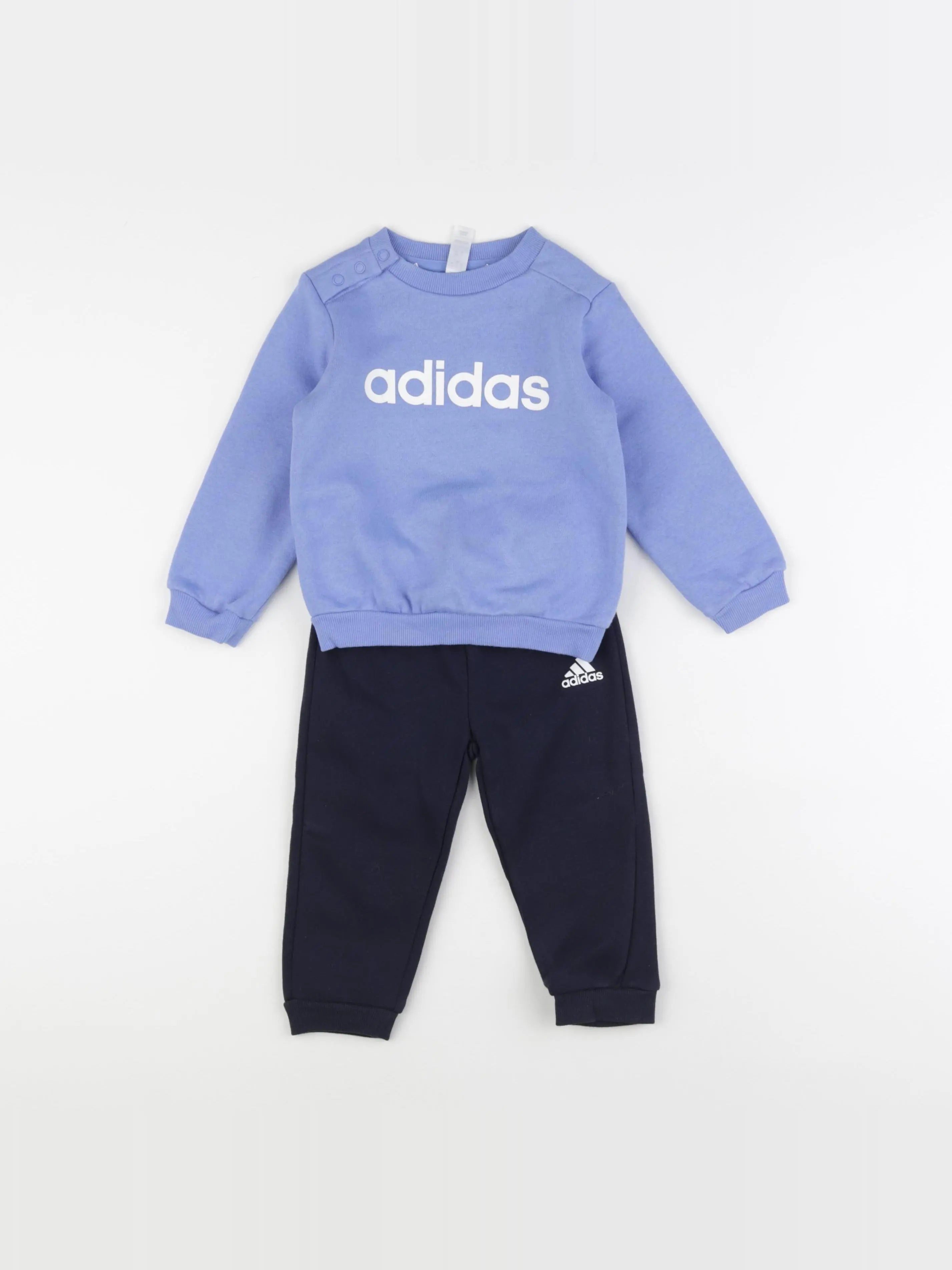 Adidas - ensemble bleu - 9/12 mois