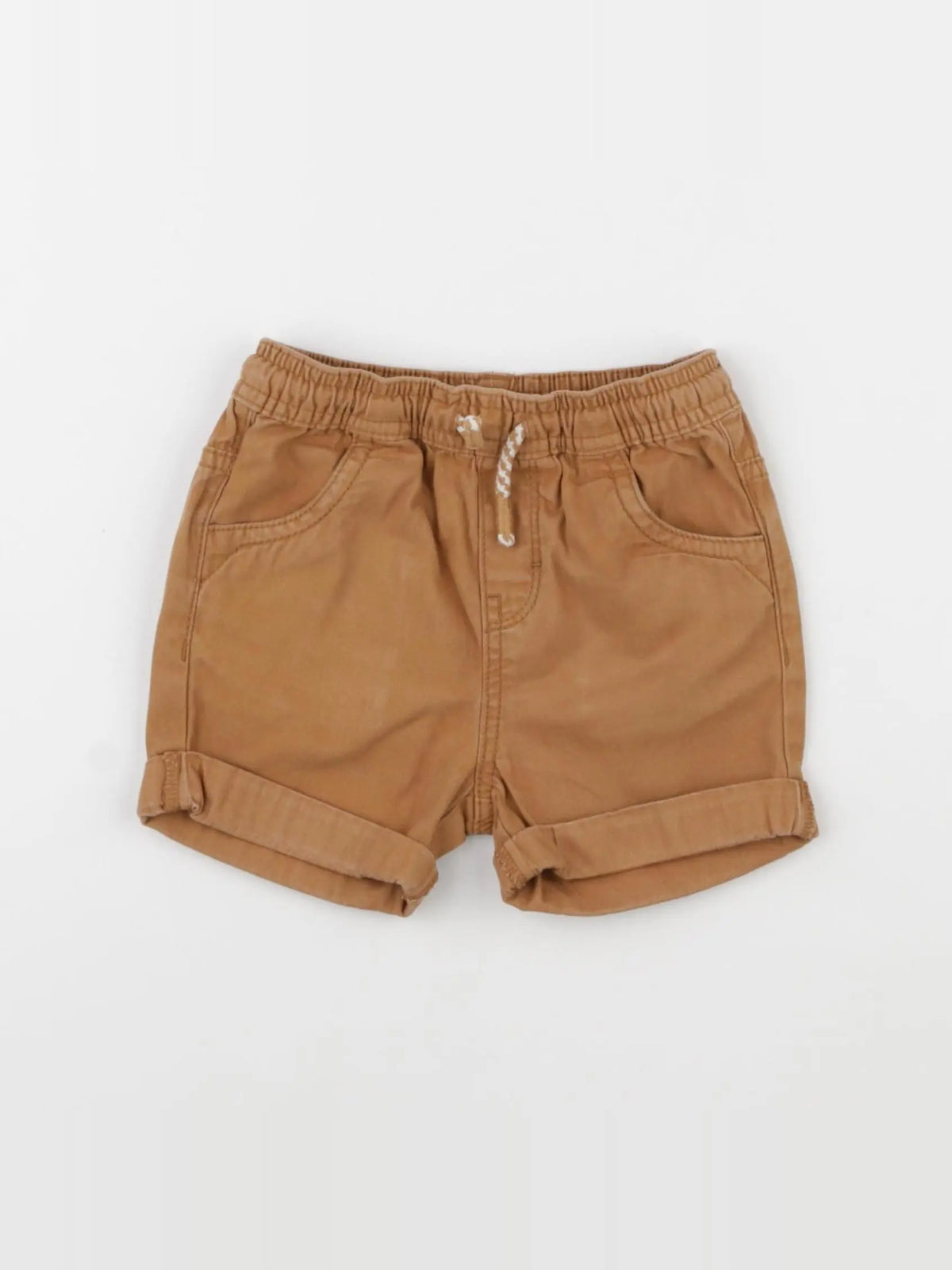 Vertbaudet - short marron - 24 mois