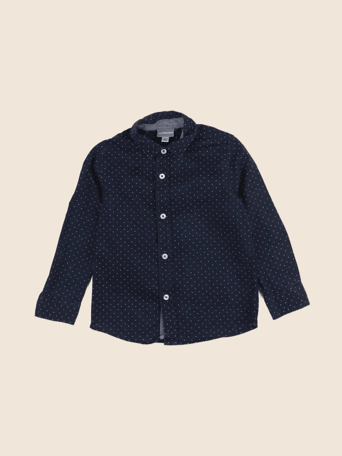 Vertbaudet - chemise bleu - 4 ans