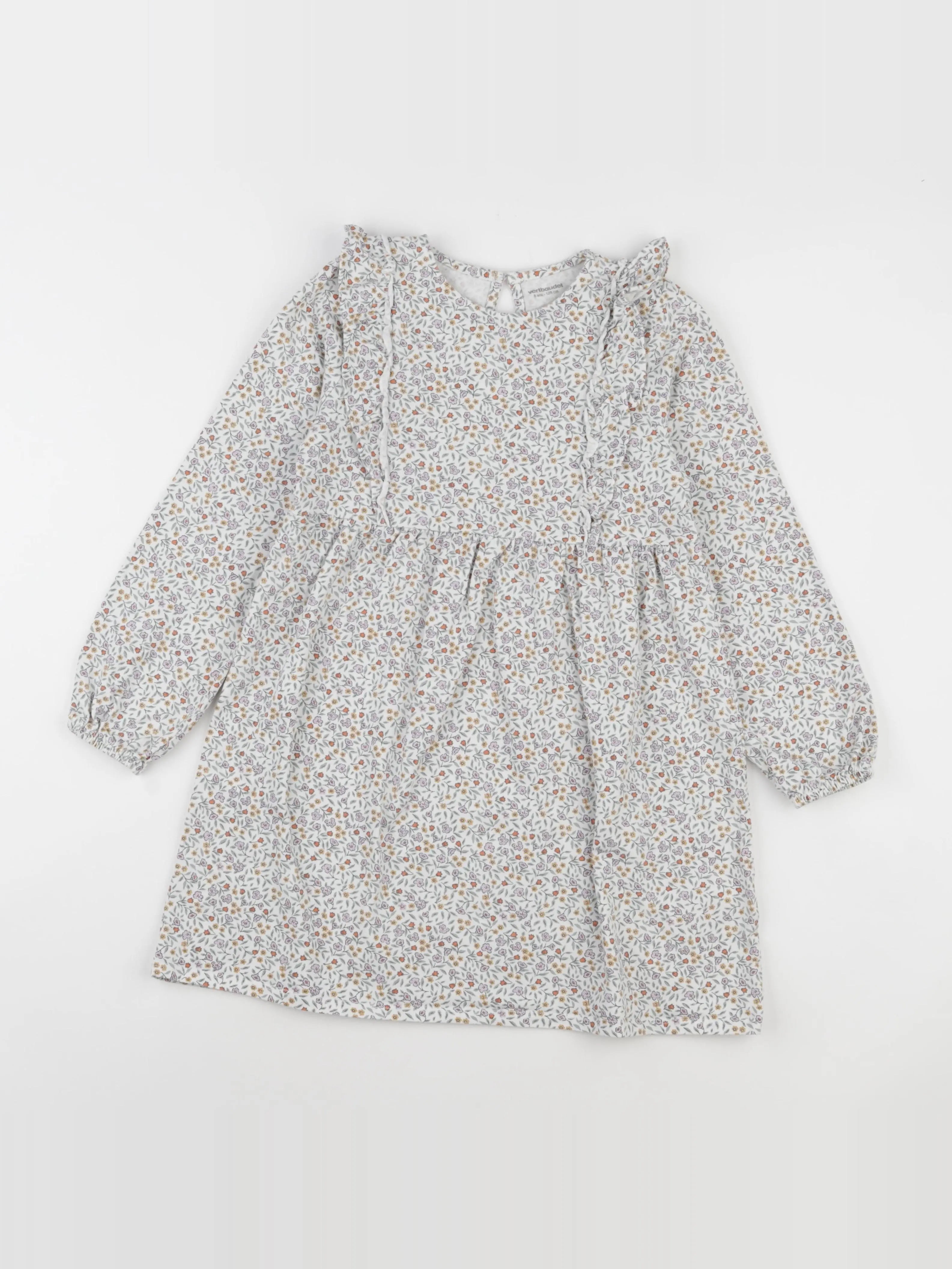 Vertbaudet - robe blanc - 8 ans
