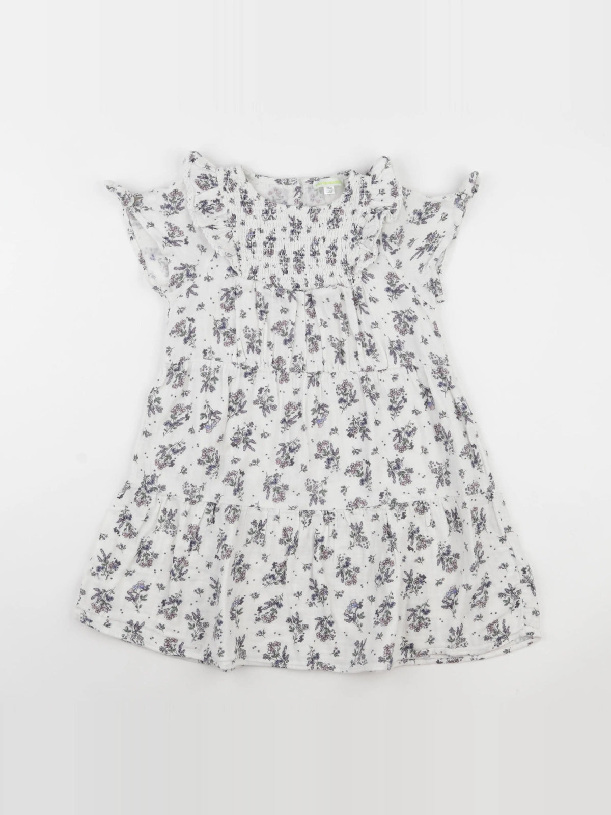 Vertbaudet - robe blanc - 8 ans